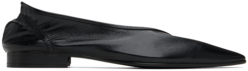 Black Carré Loafers