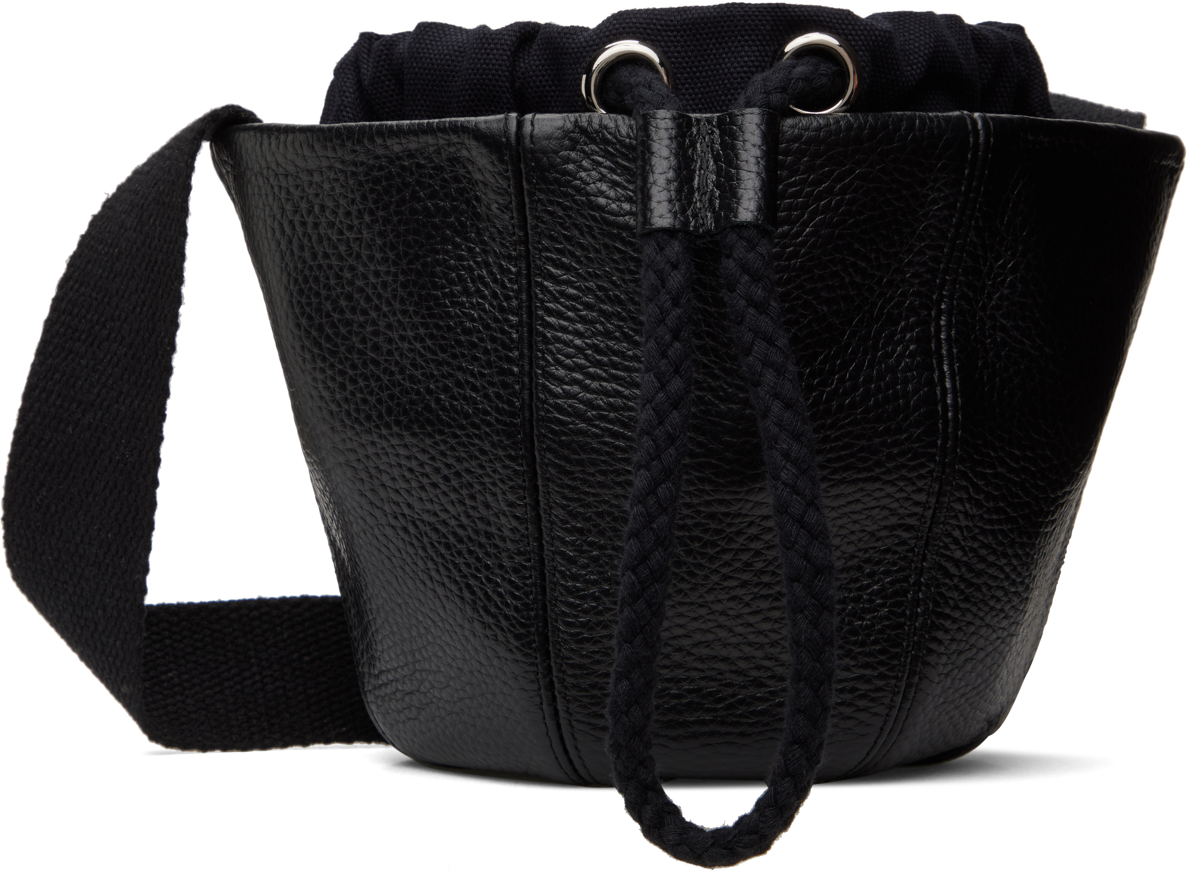 Tondolo Black Camelia Bag In Camelia Black