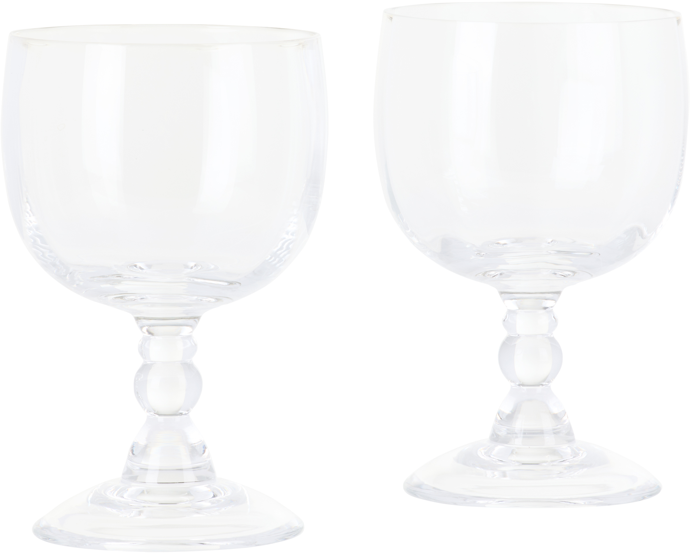 Akua Objects Alban Wine Glasses In Clear