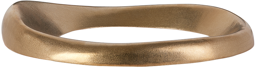 Tsu Lange Yor Hand Cast Bowl In Brass