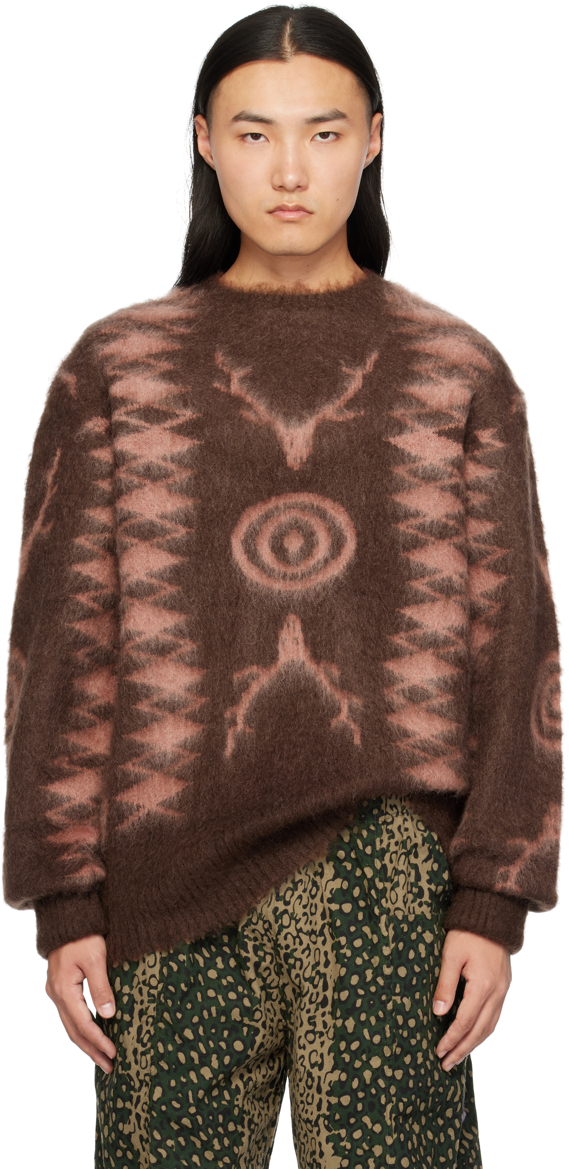 Brown Mohair Sweater