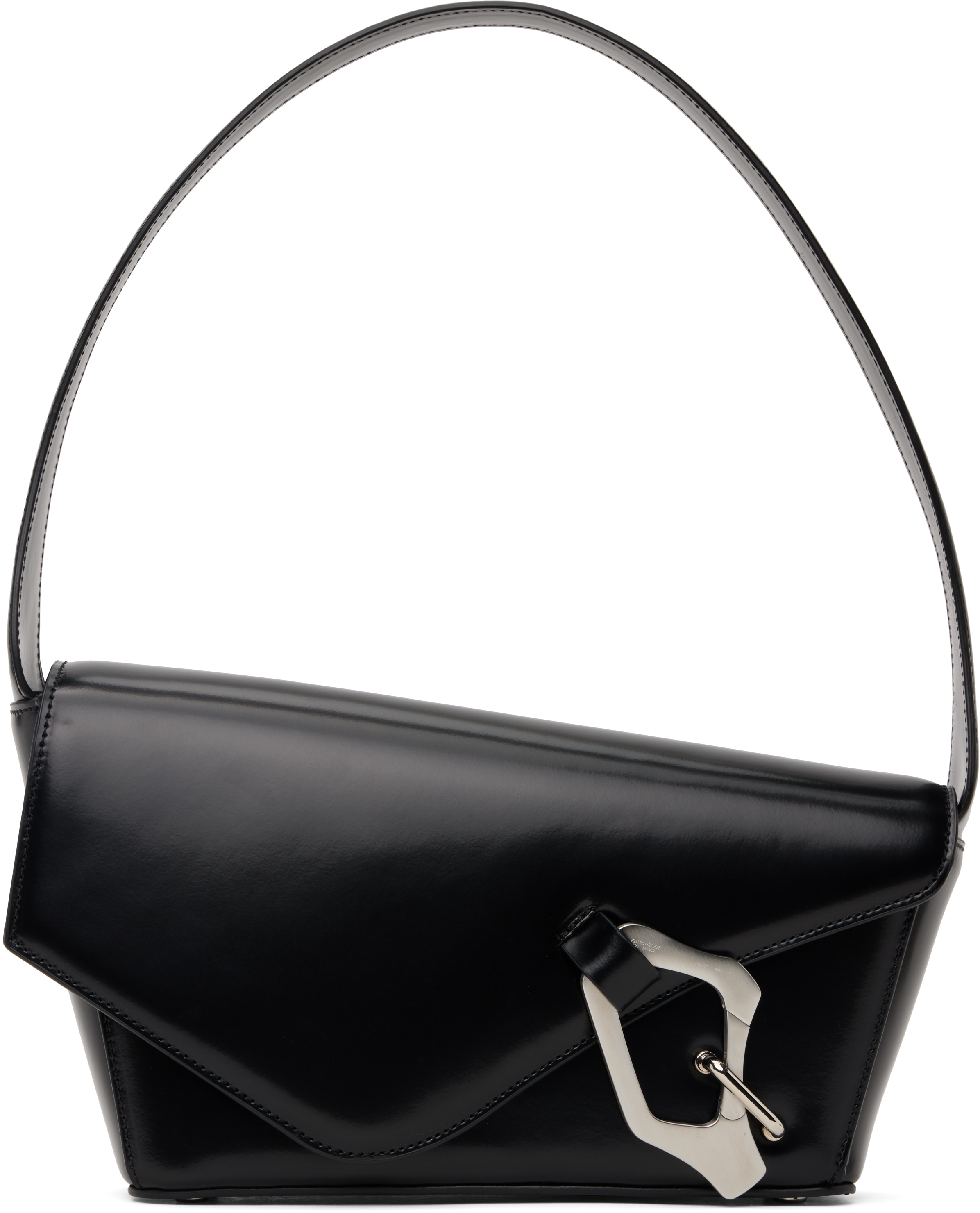 Black Carabiner Shoulder Bag