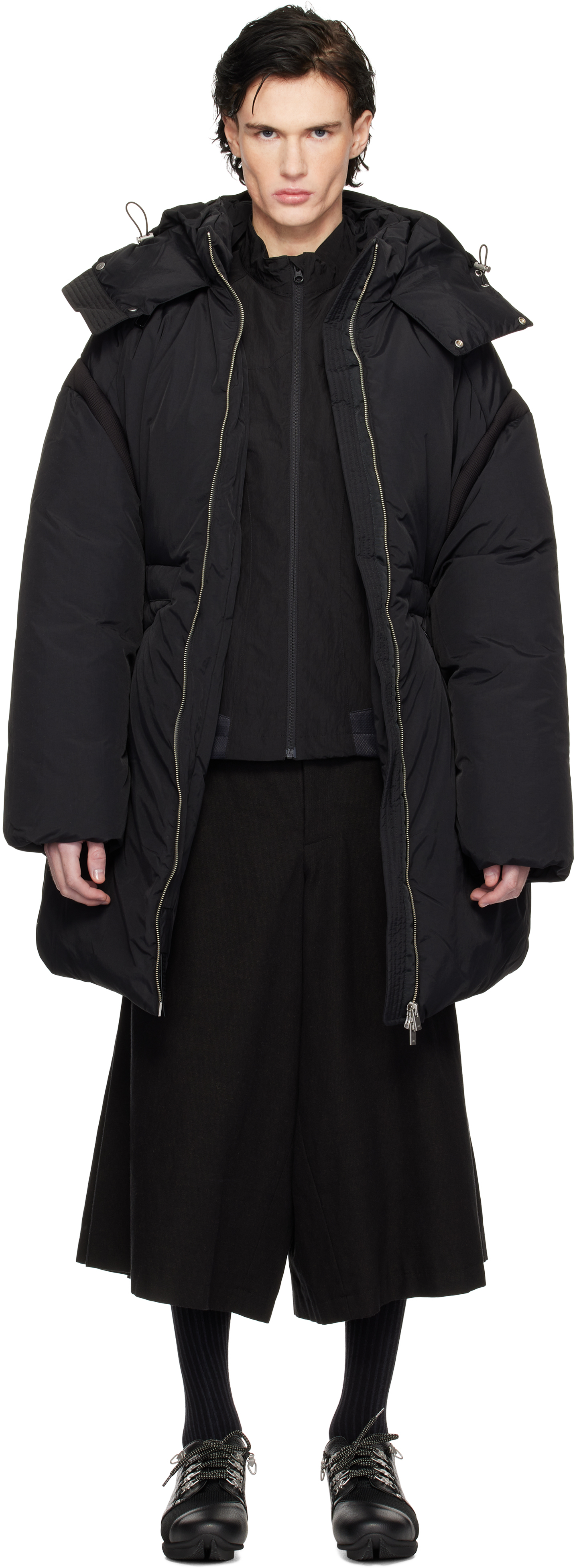 Black Fortress Down Jacket