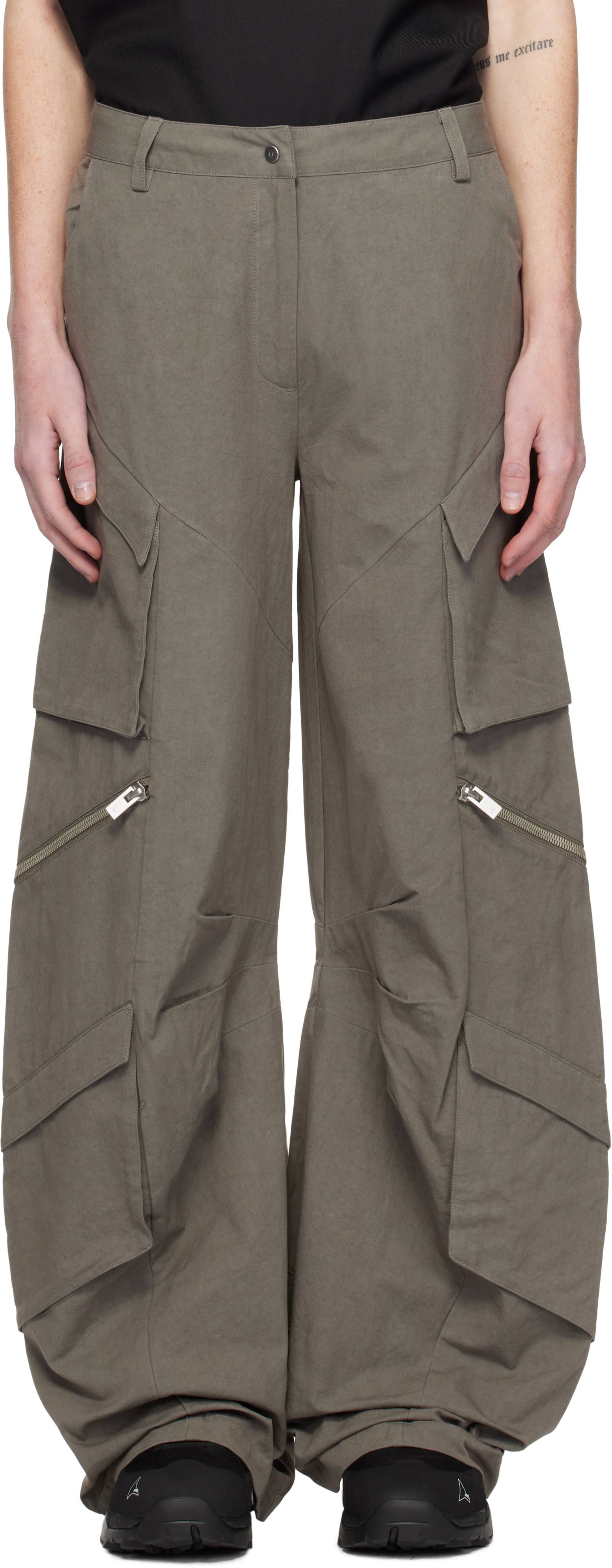 Khaki Calyx Cargo Pants