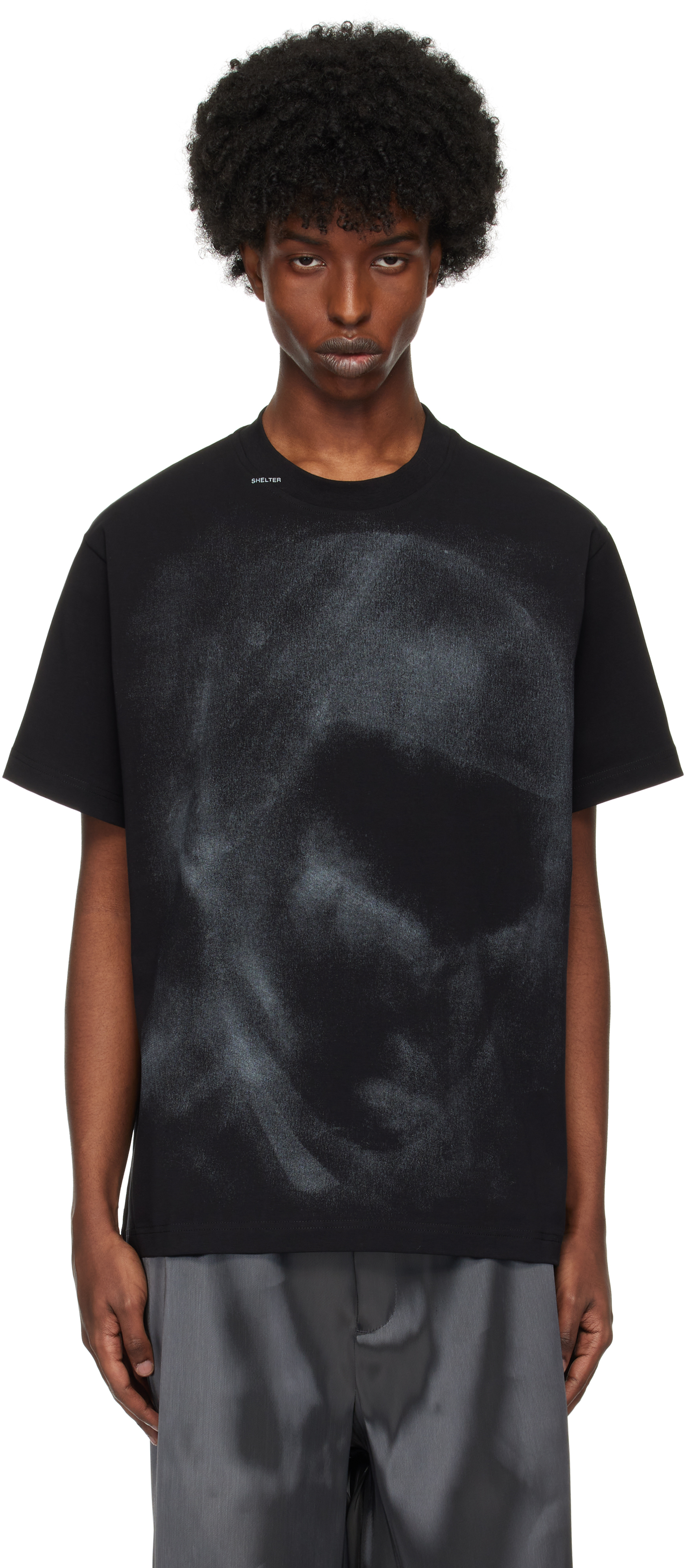 Heliot Emil Black Guardian T-shirt