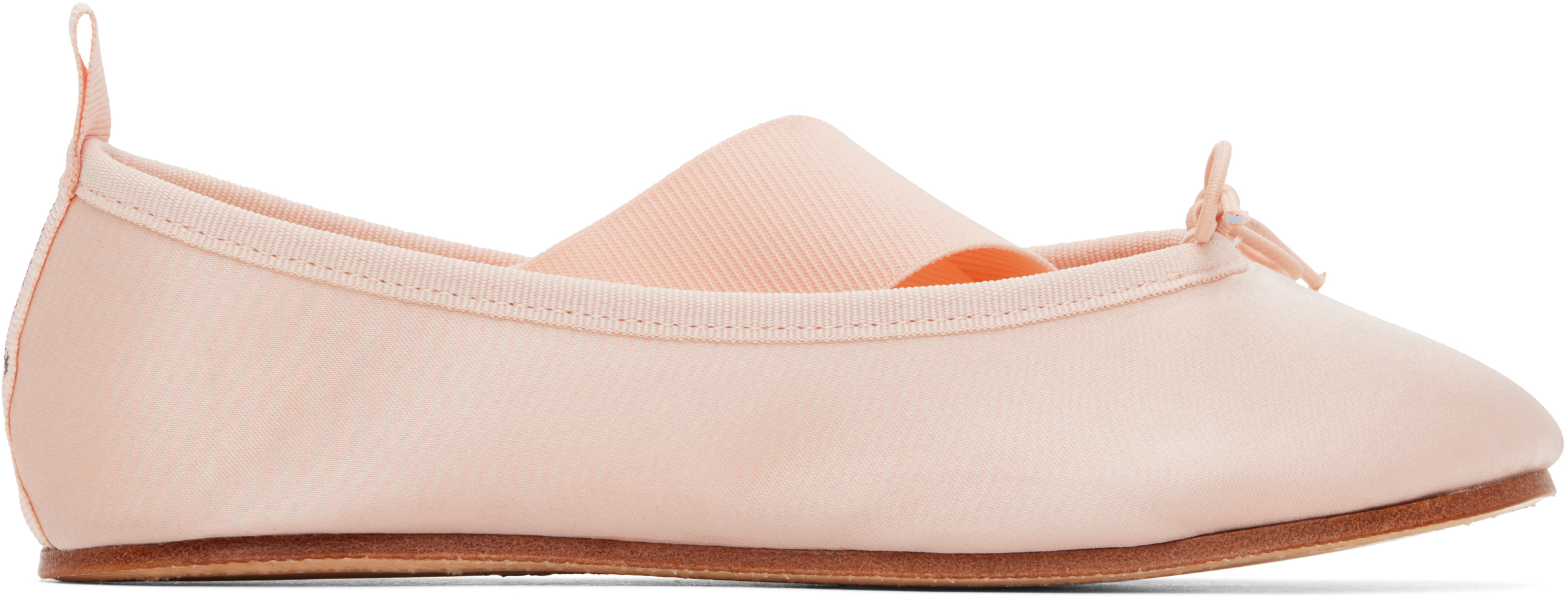 Repetto Pink Gianna Ballerina Flats In Icone