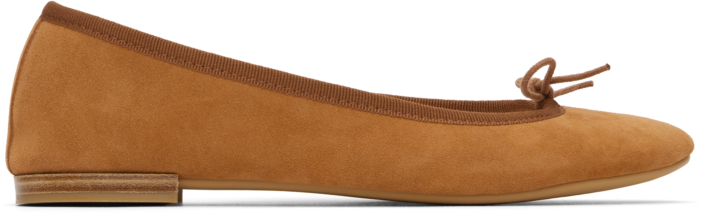 Tan Cendrillon Ballerina Flats