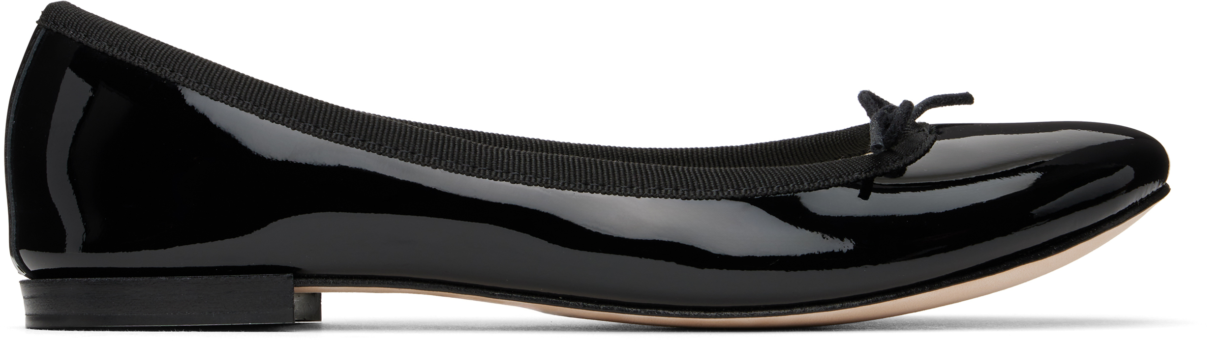 Black Cendrillon Ballerina Flats