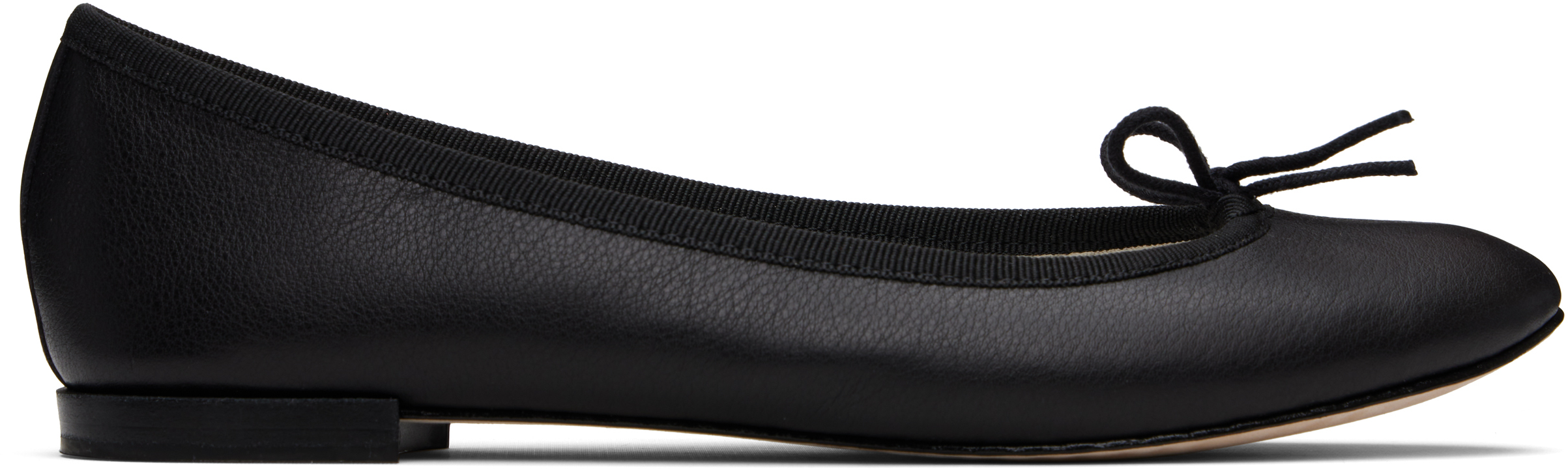 Black Cendrillon Ballerina Flats