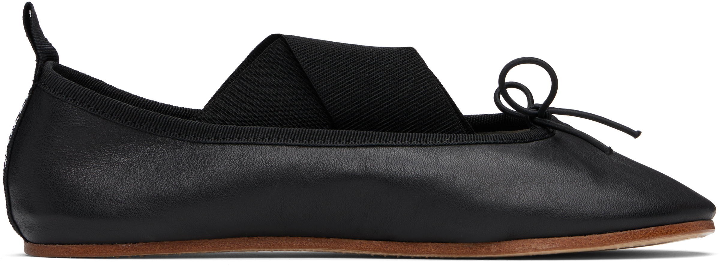 Black Gianna Ballerina Flats