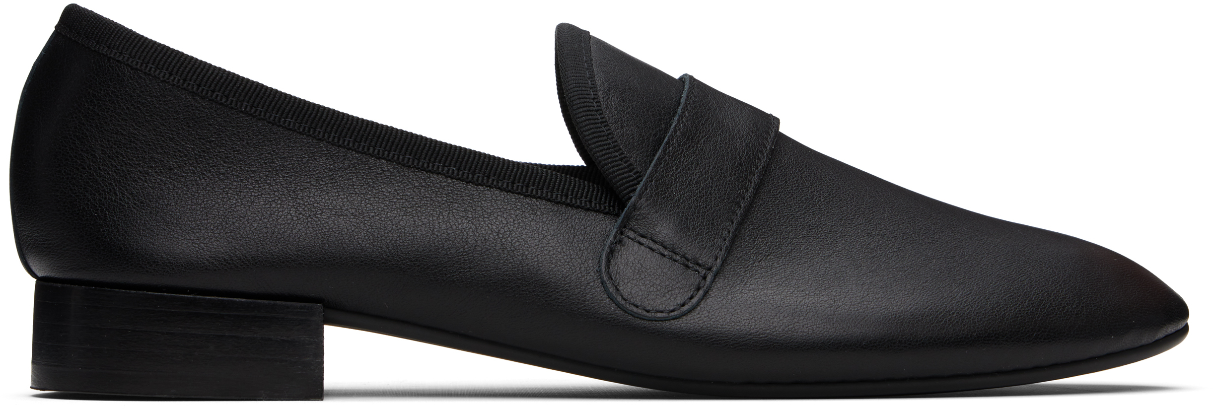 Repetto: ブラック Michael ラバーソール ローファー | SSENSE 日本