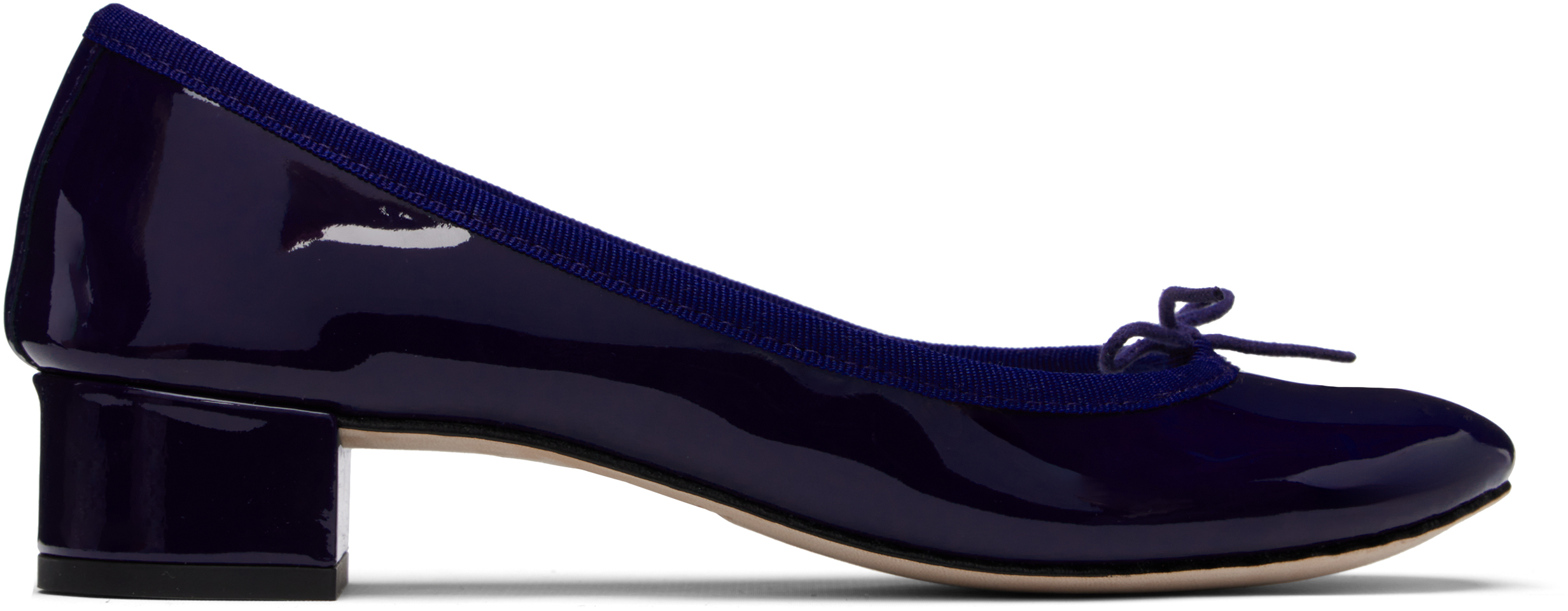 Repetto Navy Camille Heels