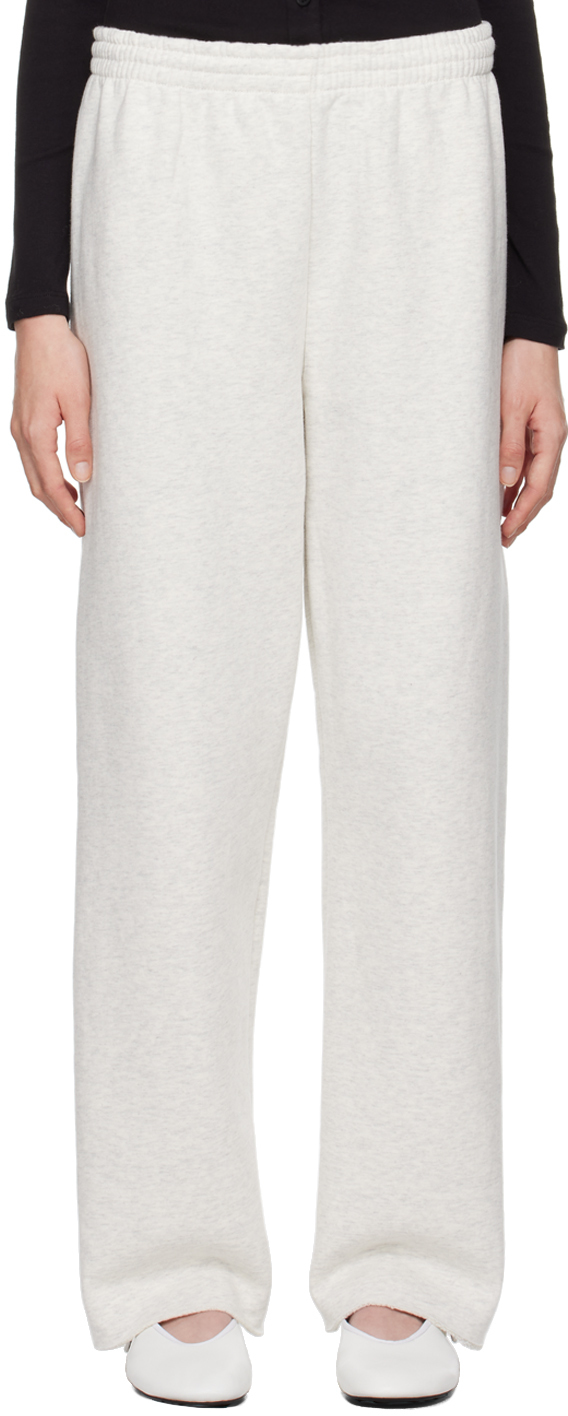 Gray Heavy Fleece Sunday Lounge Pant