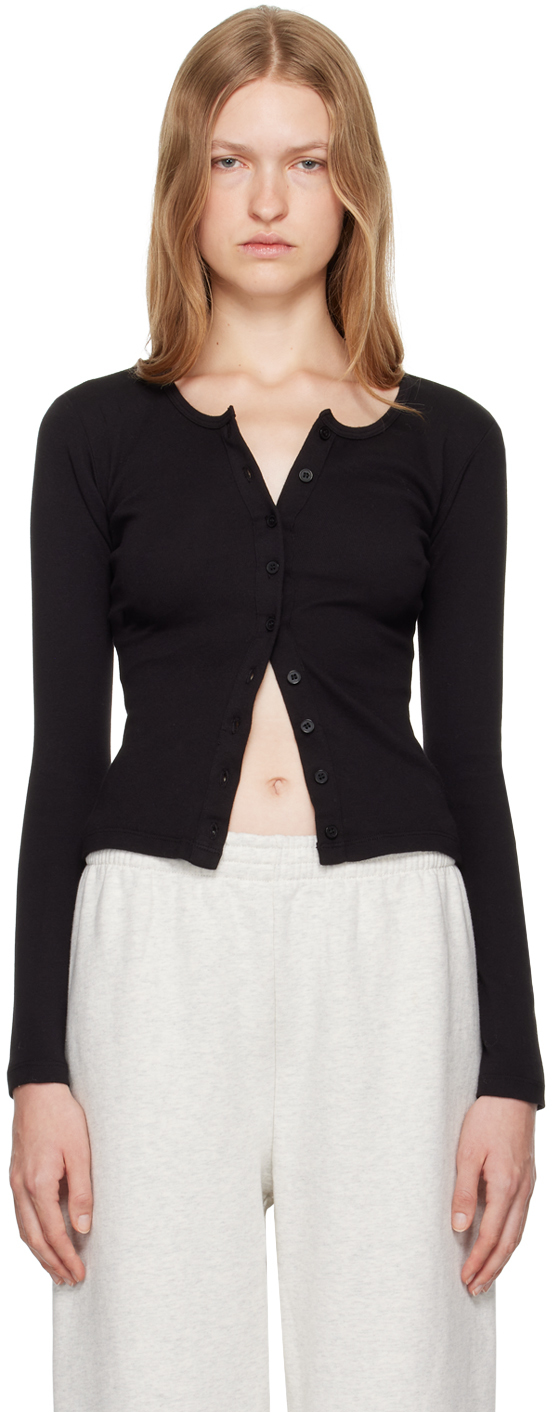 Shop Gil Rodriguez Black Sophie Cardigan