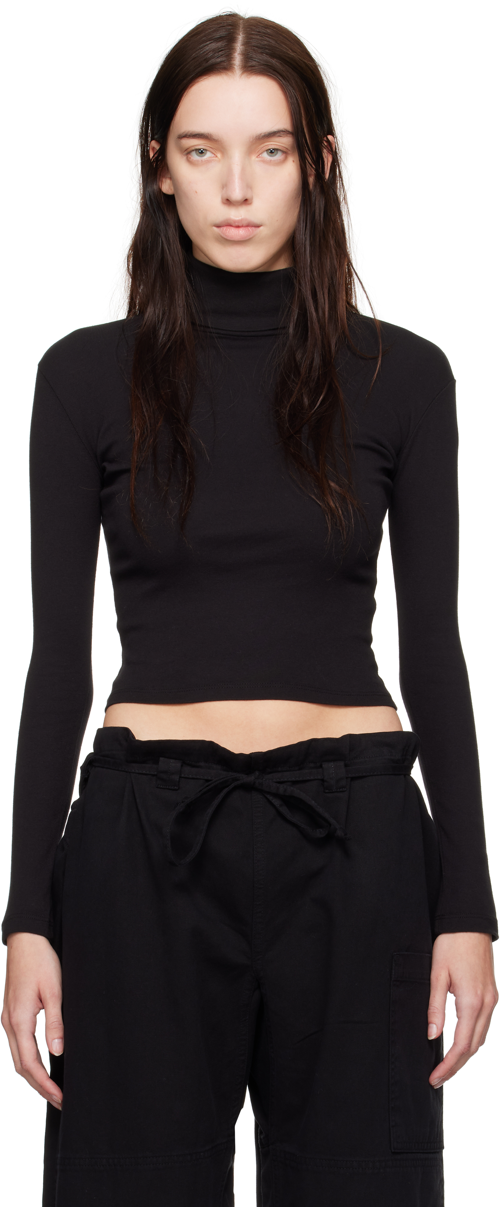 Black Bellevue Turtleneck