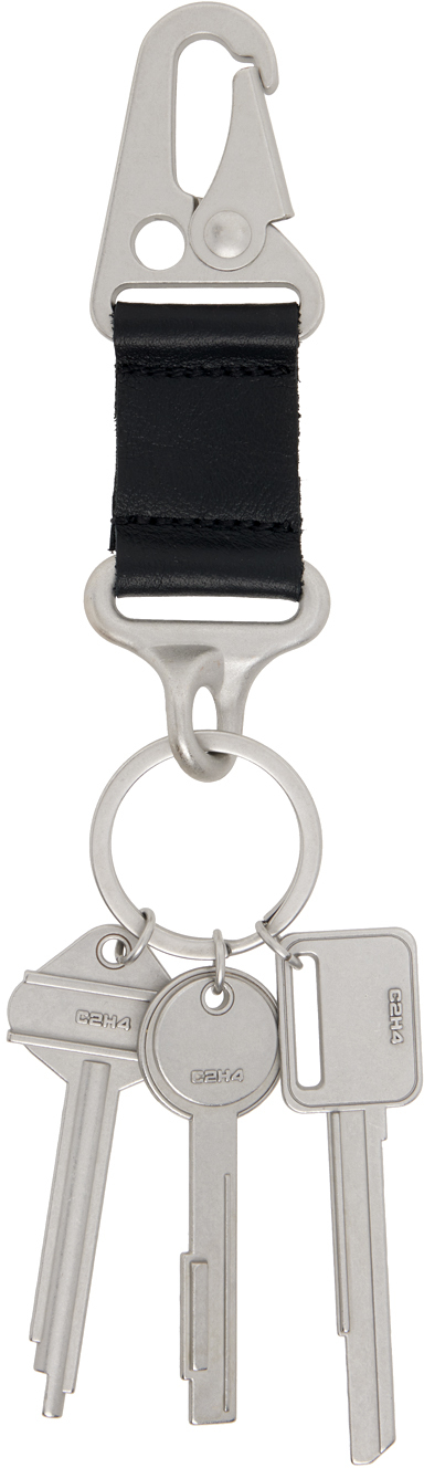 Silver & Black Kazimir Keychain