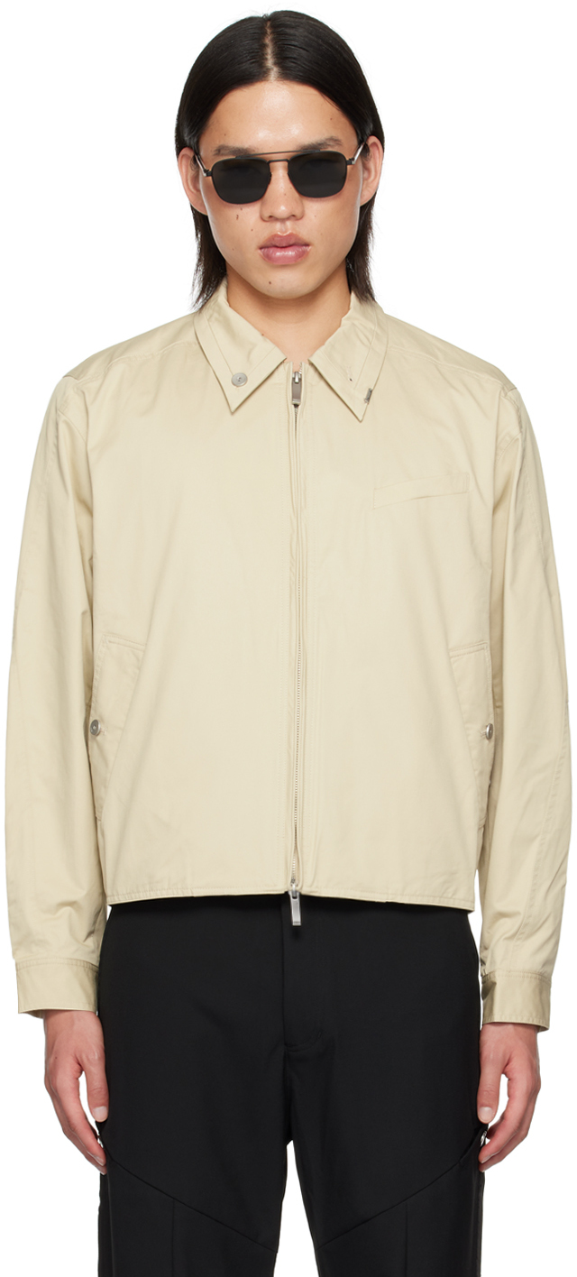 Shop C2h4 Beige Manuals Jacket In Gray