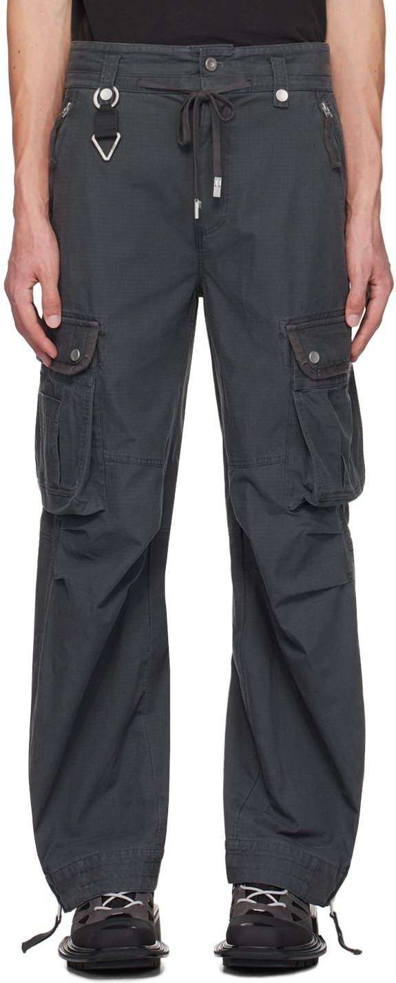 Gray Volcano Cargo Pants