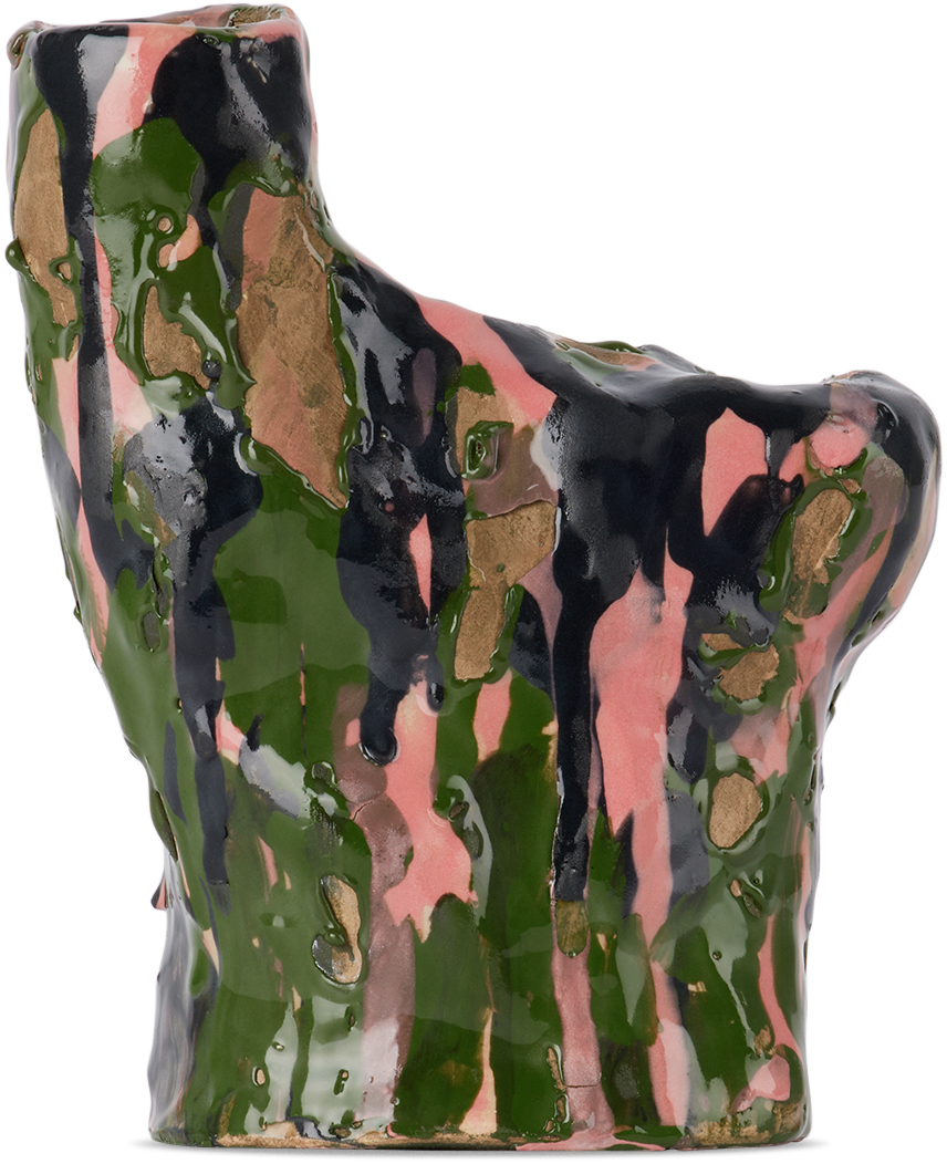 Ln Lauth Ssense Exclusive Green & Pink C41 Object In Multi