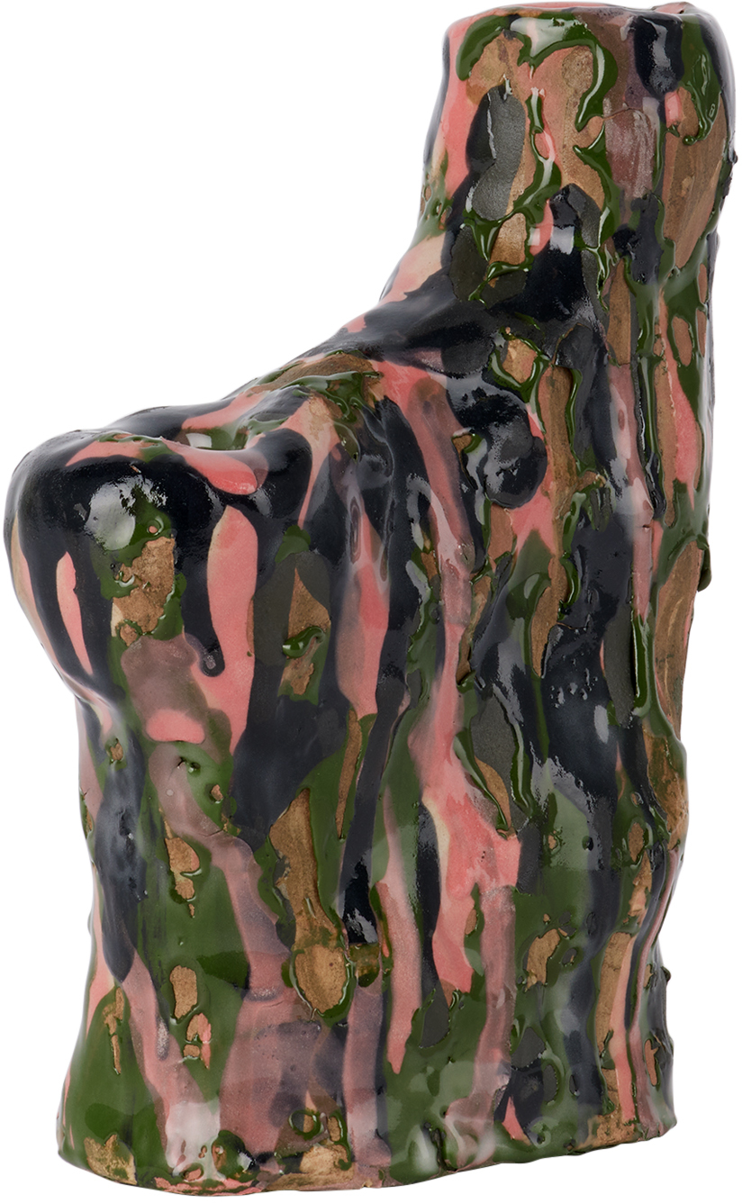 Ln Lauth Ssense Exclusive Green & Pink C41 Object In Multi