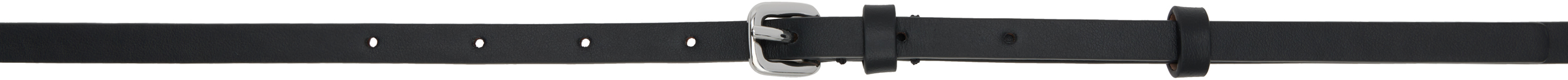 Shop Sportmax Black Alcide Belt In 004 Black