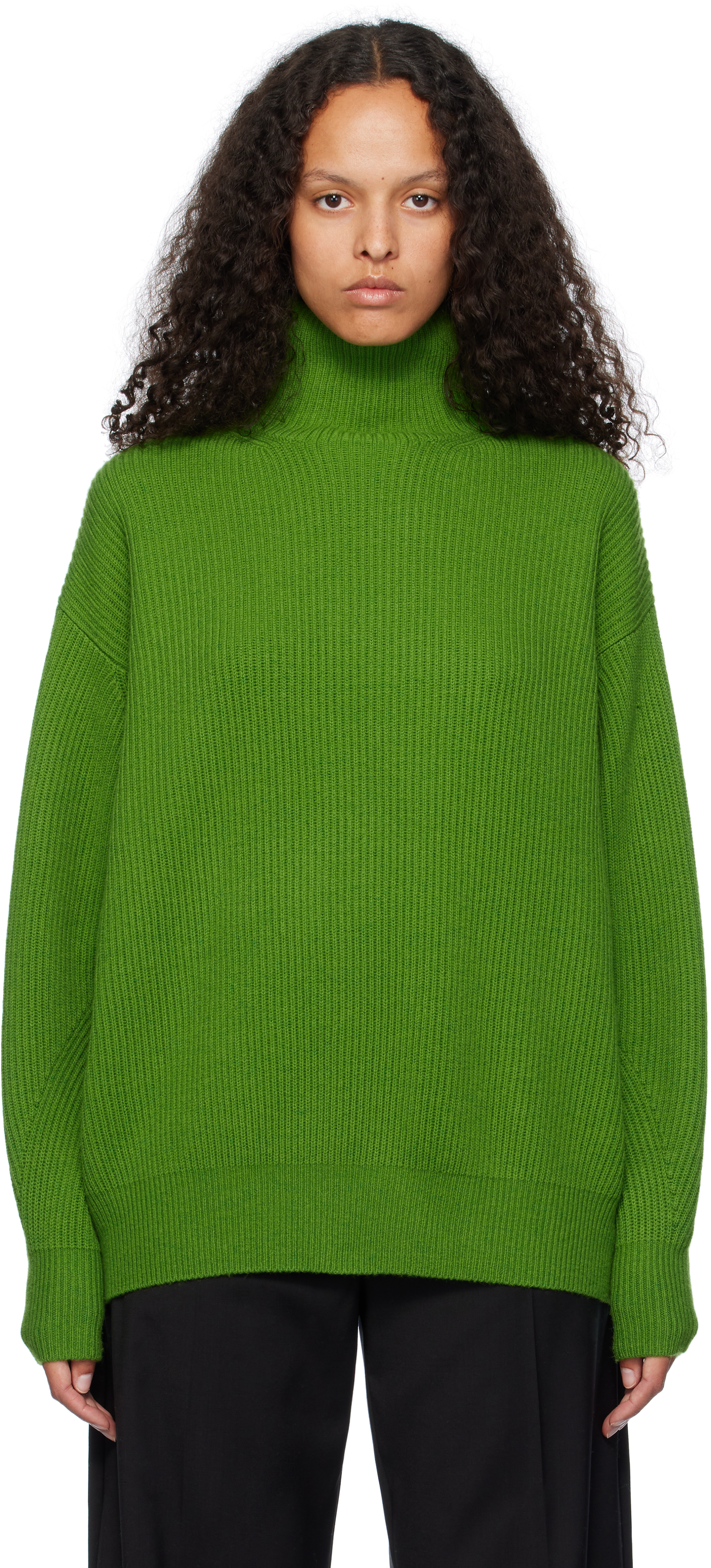 Green Veliero Turtleneck