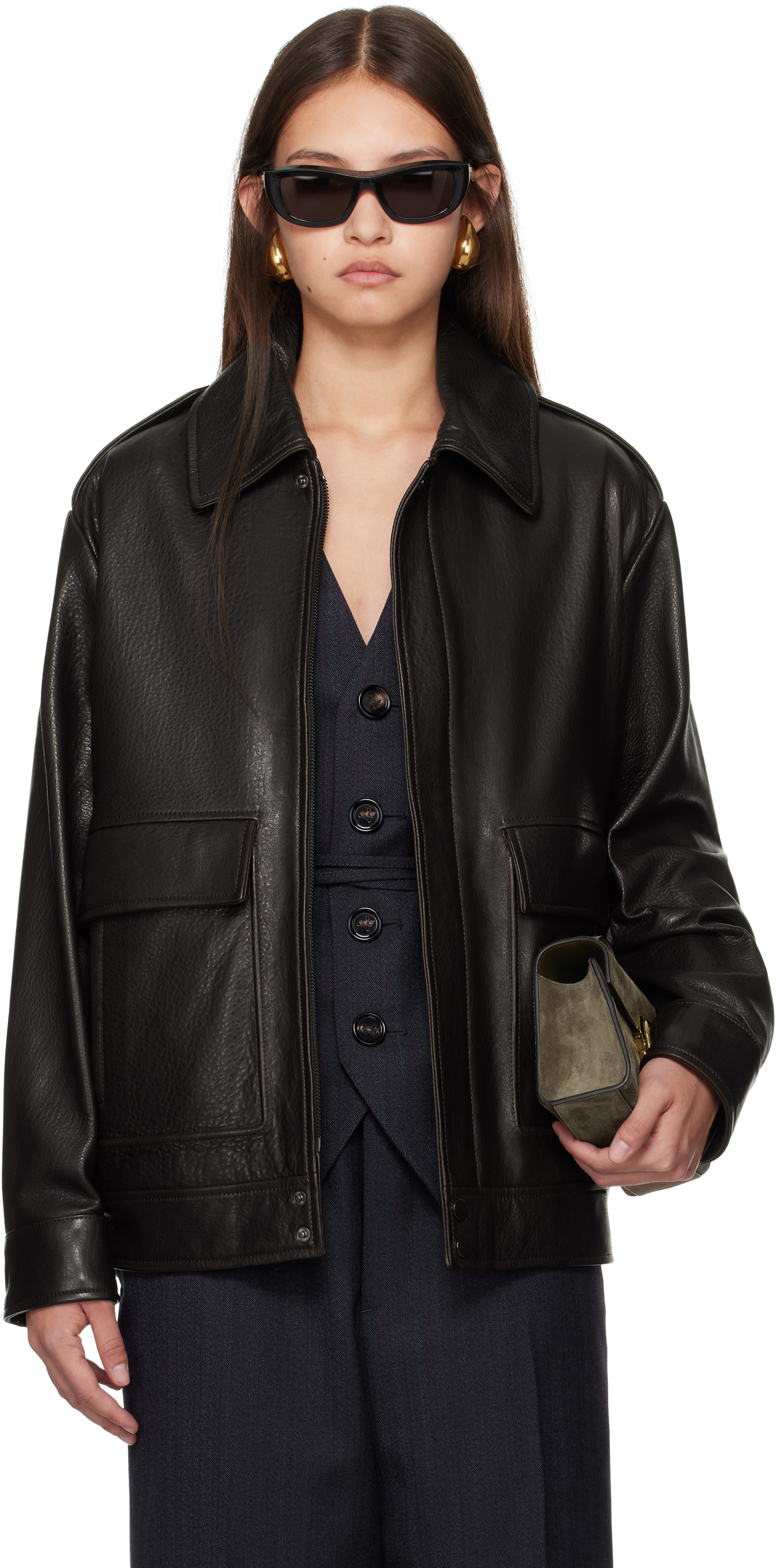 Black Drey Leather Jacket