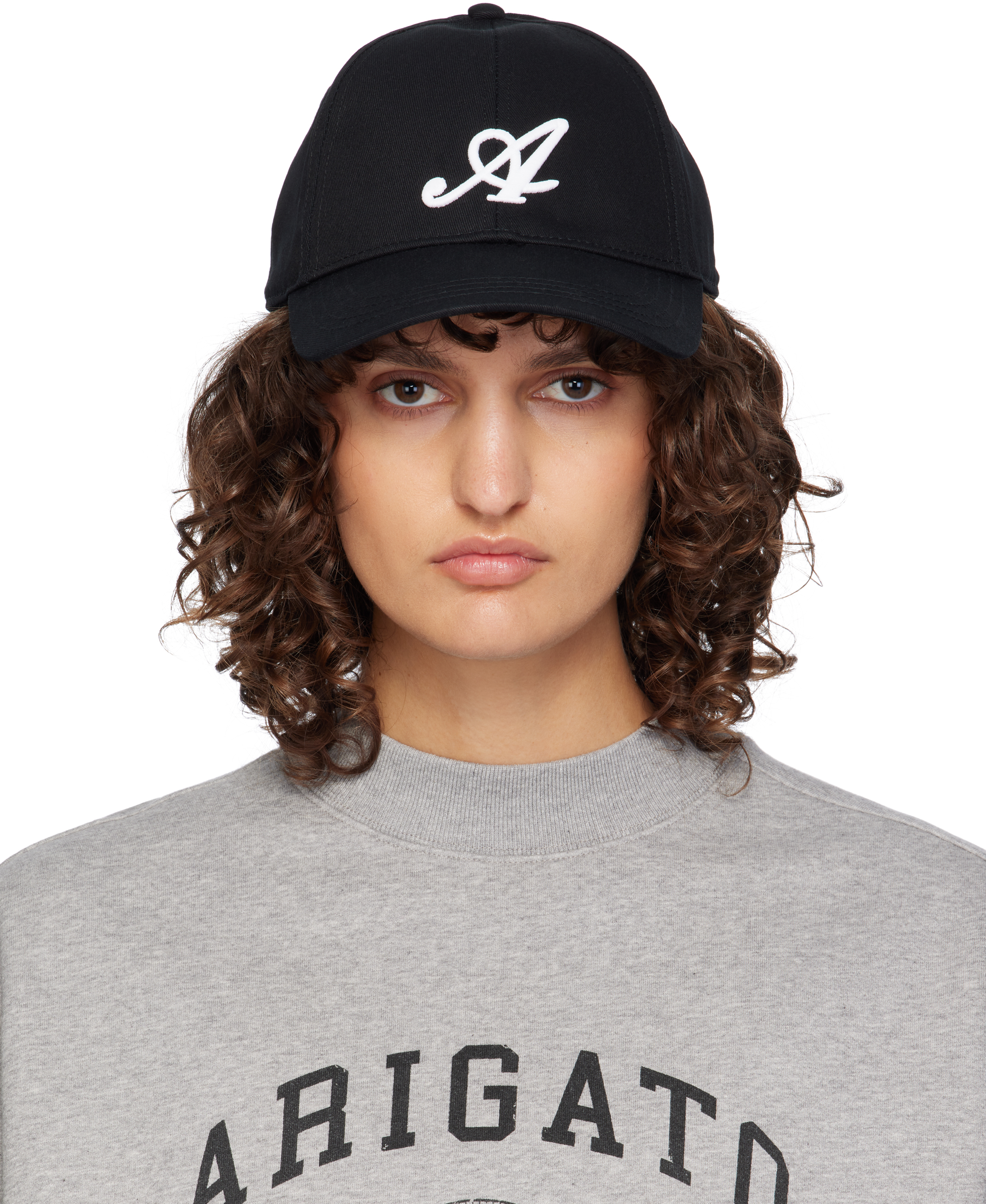 Shop Axel Arigato Black Signature Cap