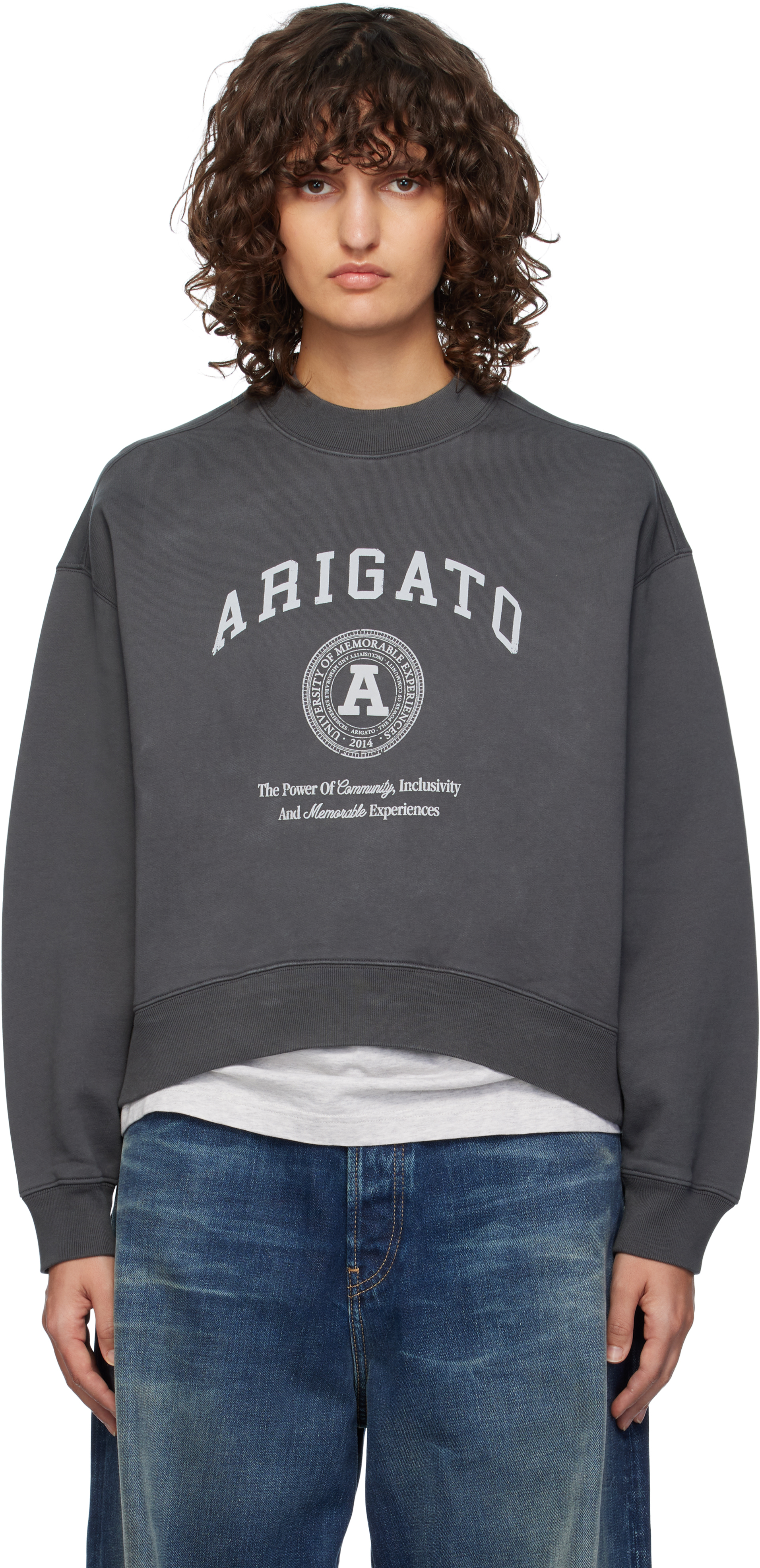 Gray University Sweatshirt