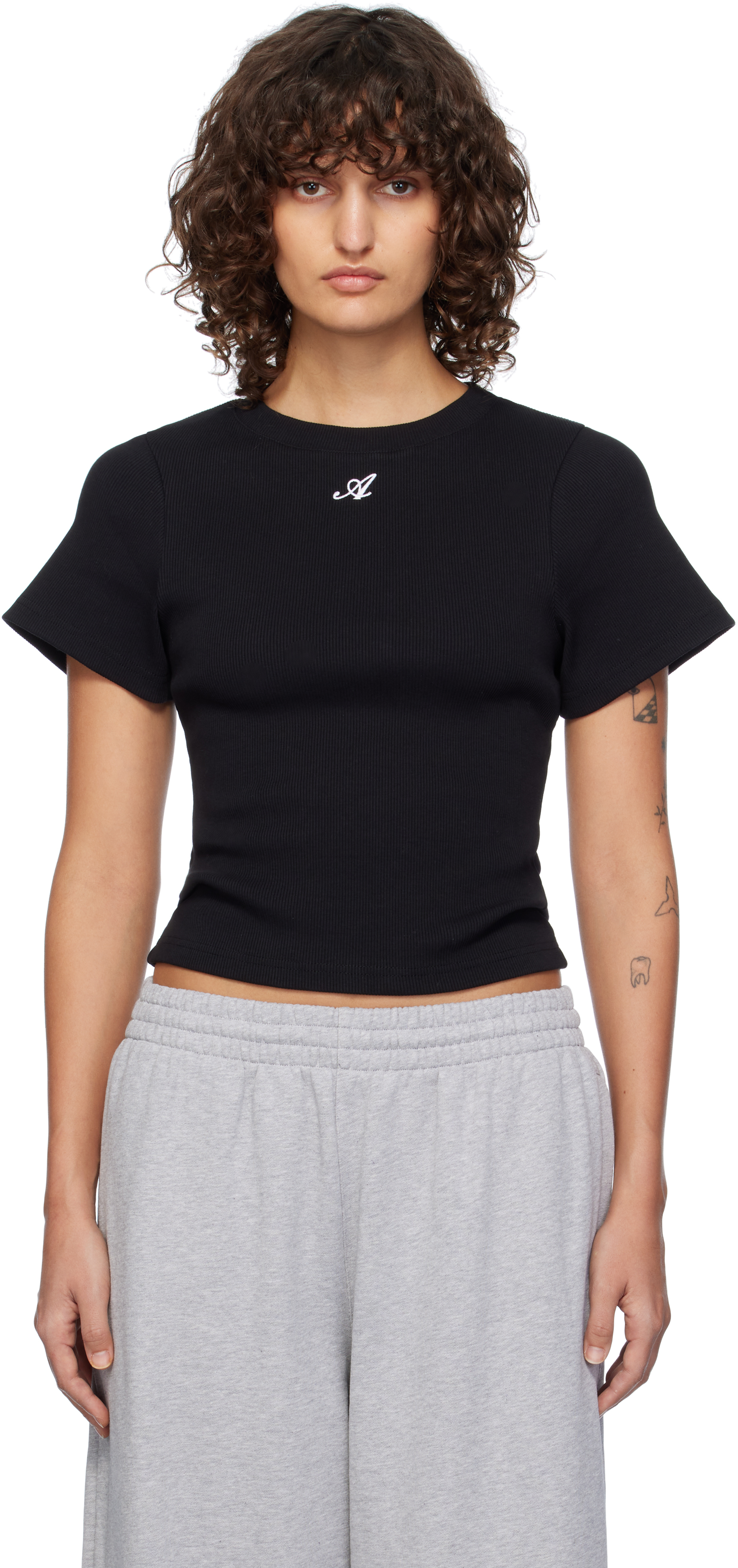 Black Script A T-shirt