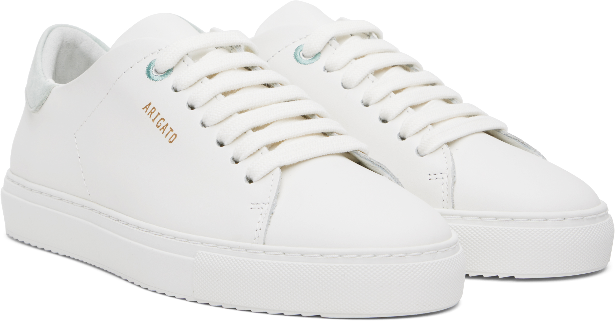 Axel Arigato Lace-up Low-cut Casual Shoes In White/mint