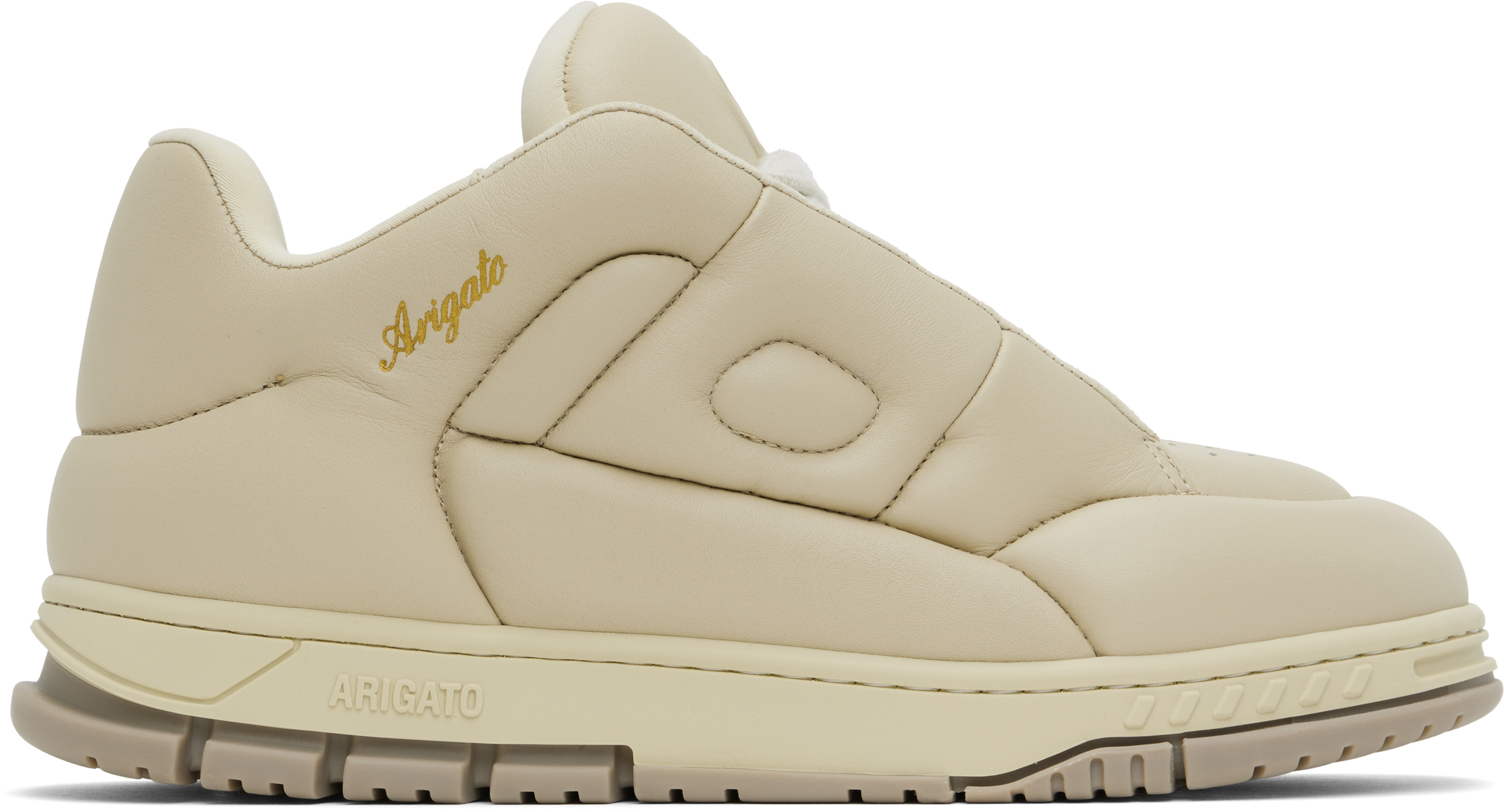 【関税込み】Axel Arigato ベージュ Area Puff Puff スニーカー Beige Area Puff Puff Sneakers by Axel Arigato on Sale