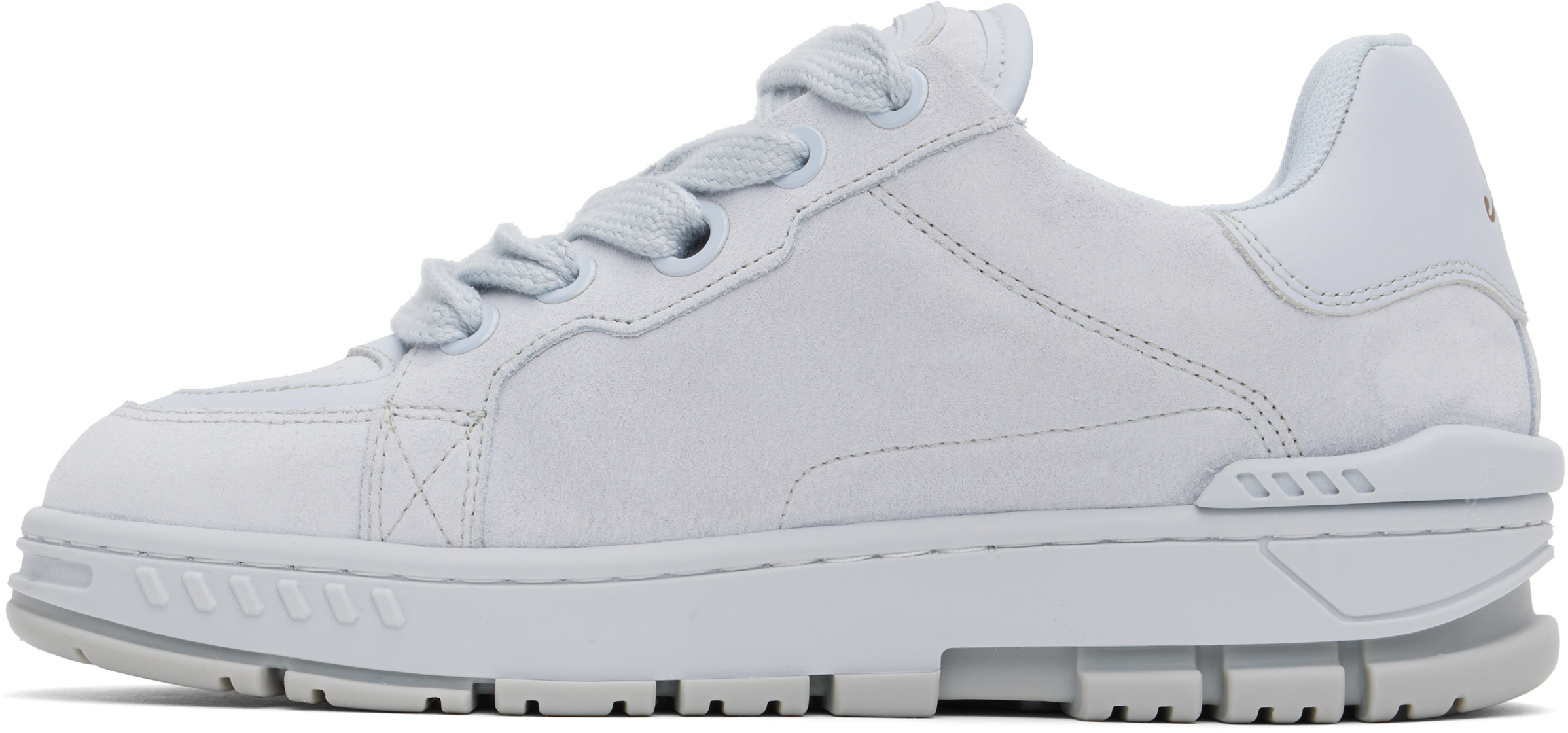 Axel Arigato Woman Sneakers Light Grey Size 6.5 Leather In Lt Blue/grey