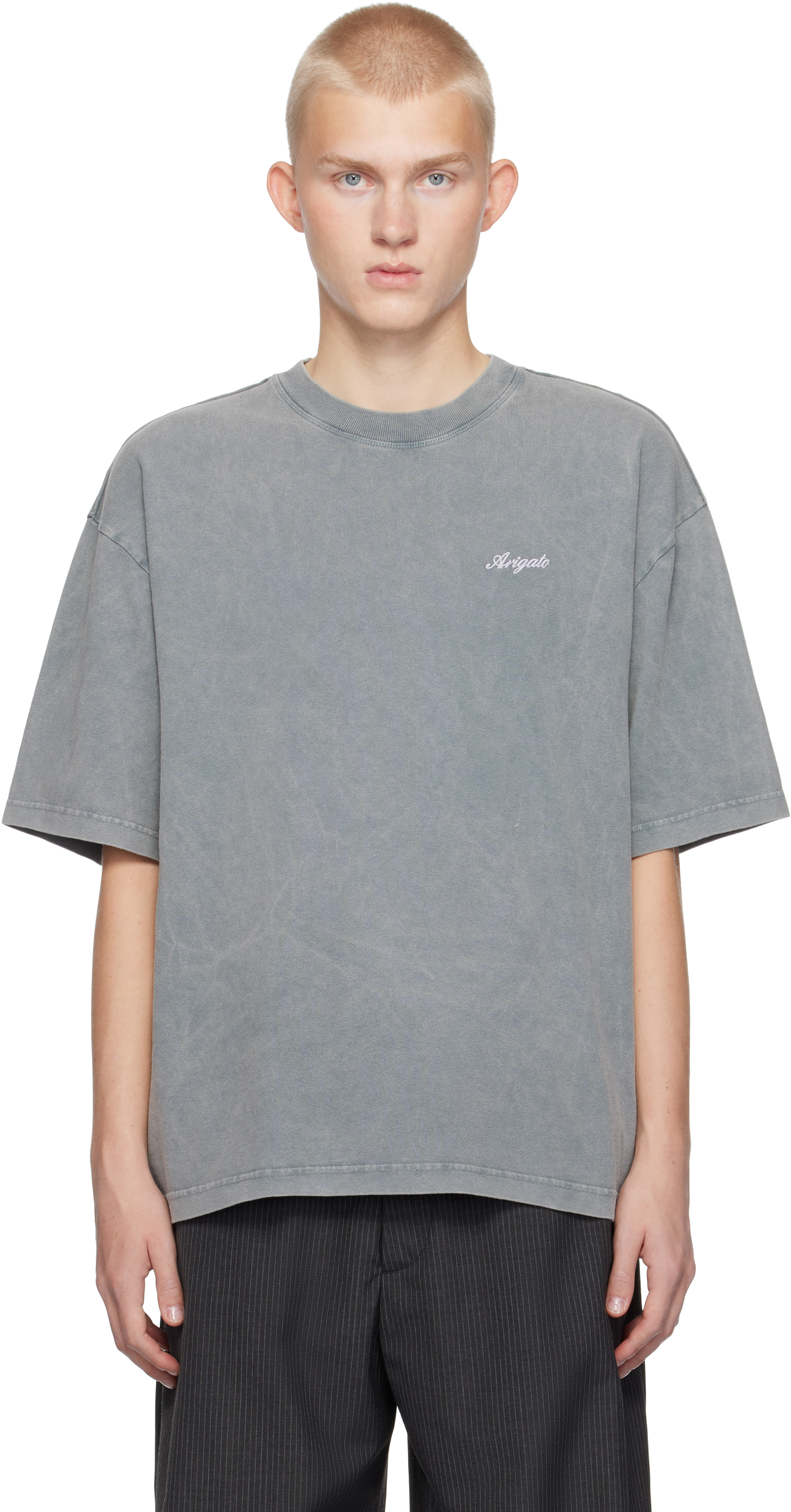 Gray Honor Washed T-shirt