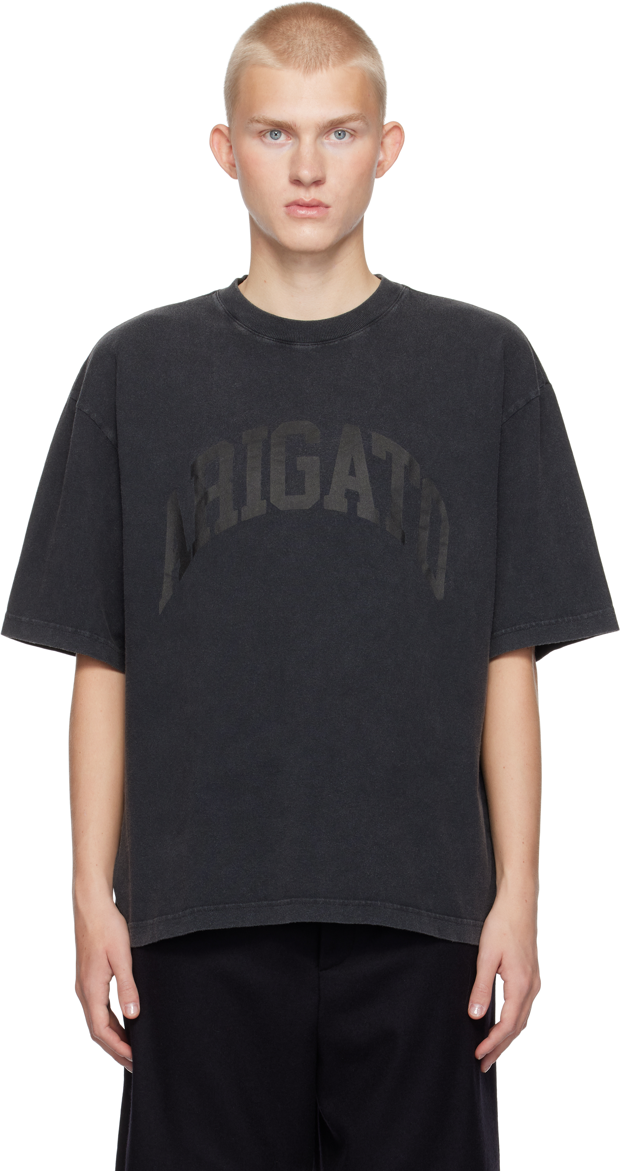 Black Link Washed T-Shirt