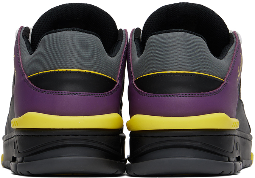 AXEL ARIGATO BLACK & PURPLE AREA TEAM COLOURS SNEAKERS