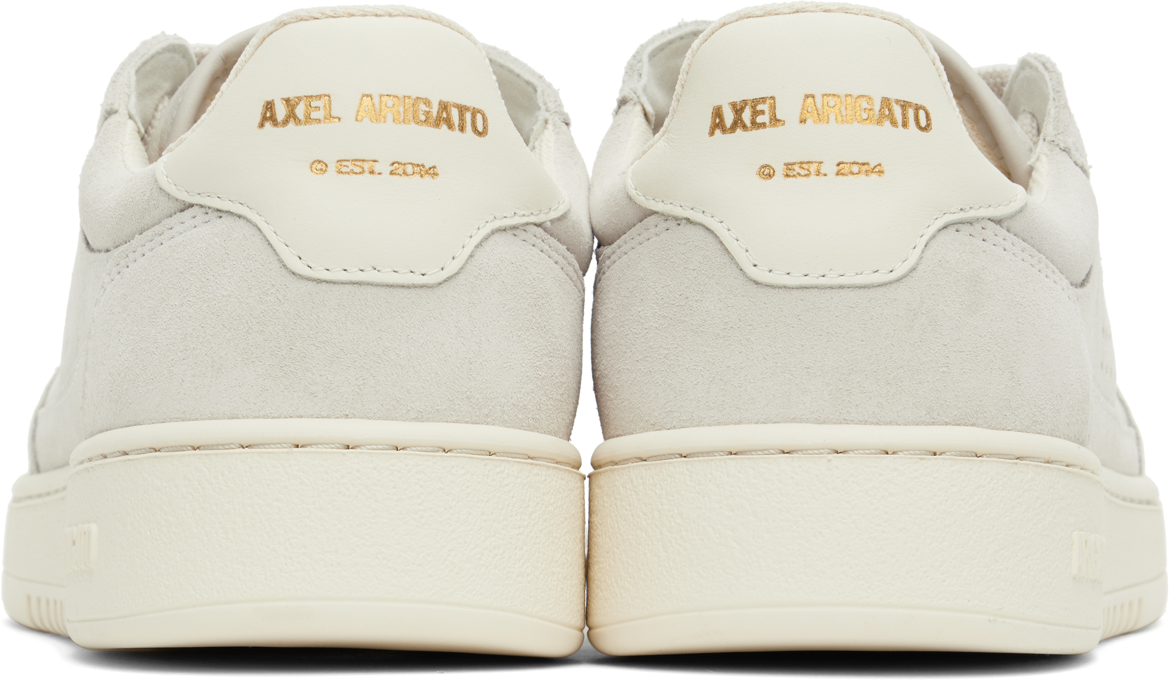 Axel Arigato Gray Dice Lo Sneakers In White