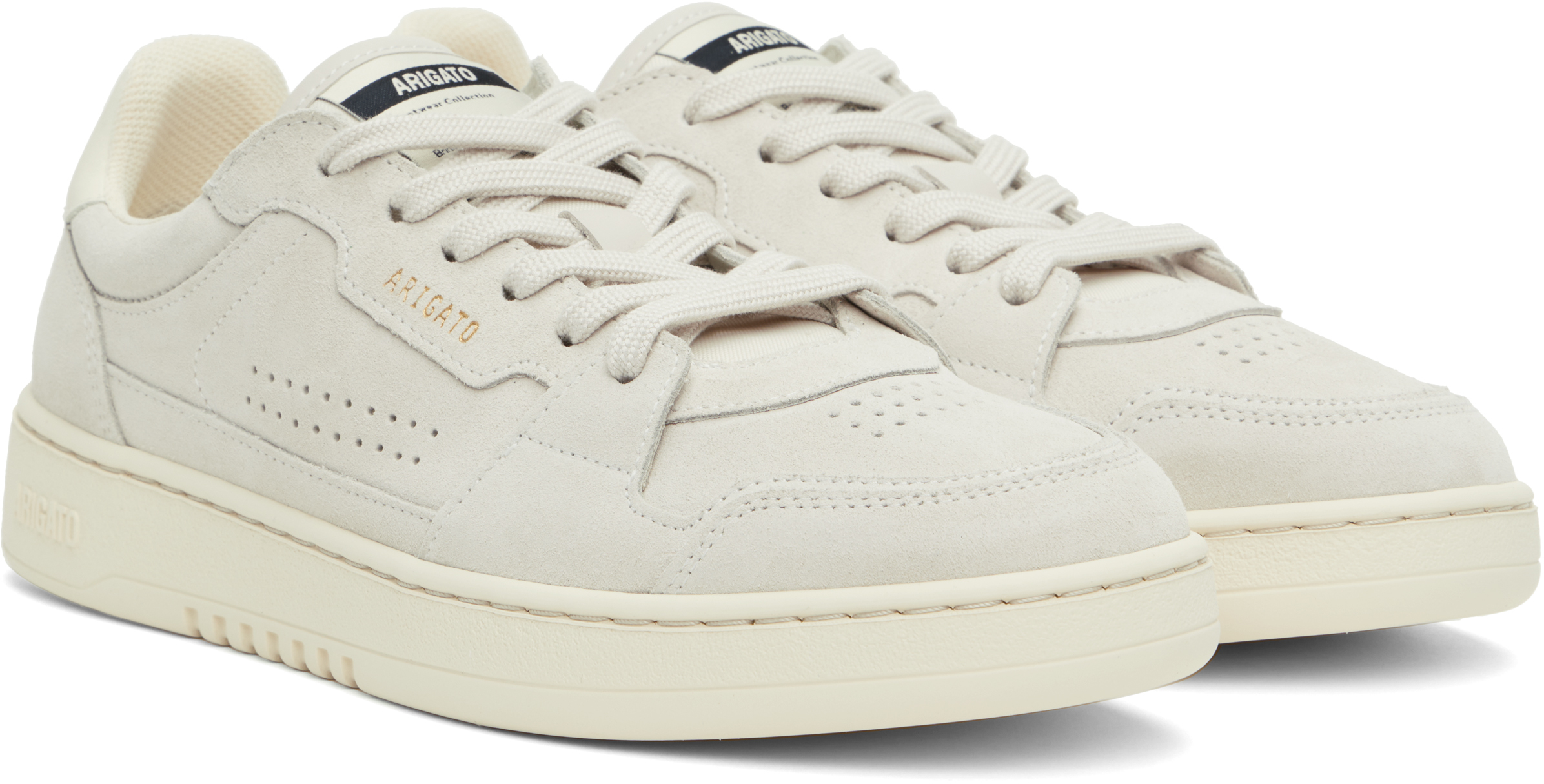 Axel Arigato Gray Dice Lo Sneakers In White