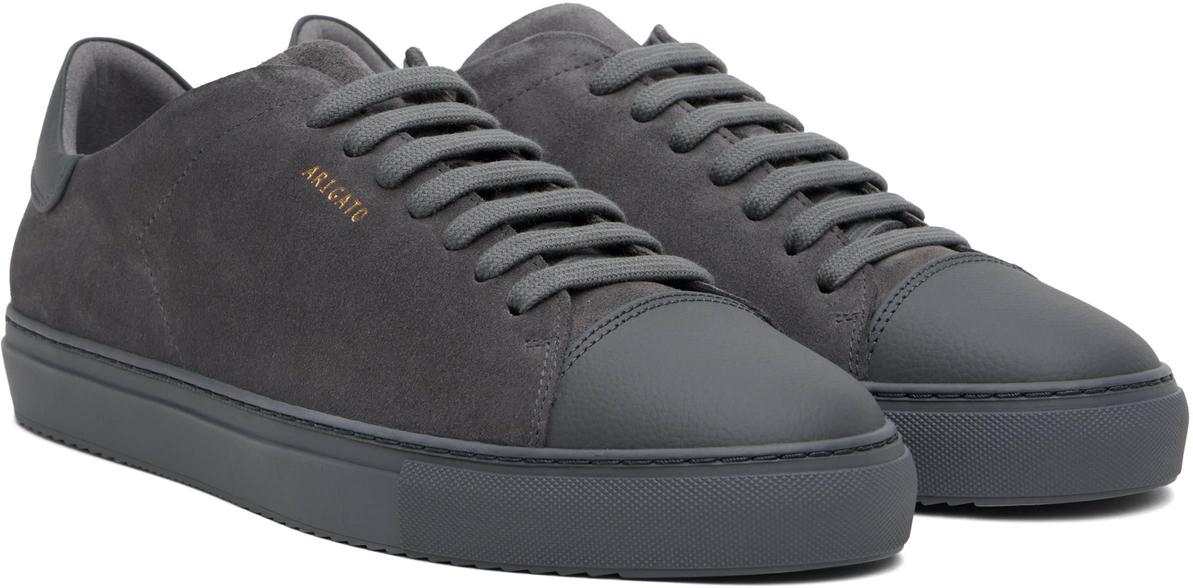 Axel Arigato Clean 90 Sneaker In Dark Grey/dark Grey