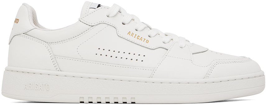 Shop Axel Arigato White Dice Lo Sneakers