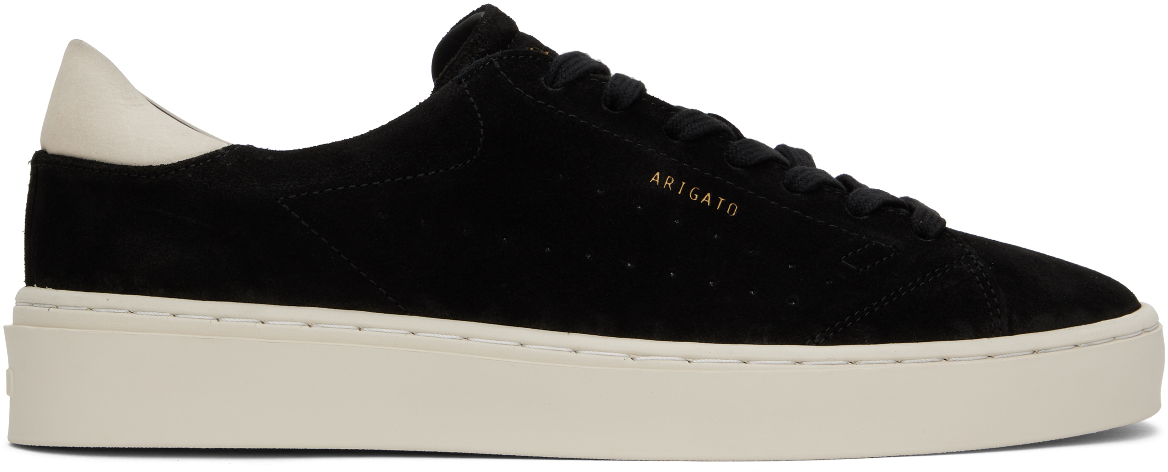 Black Court Suede Sneakers