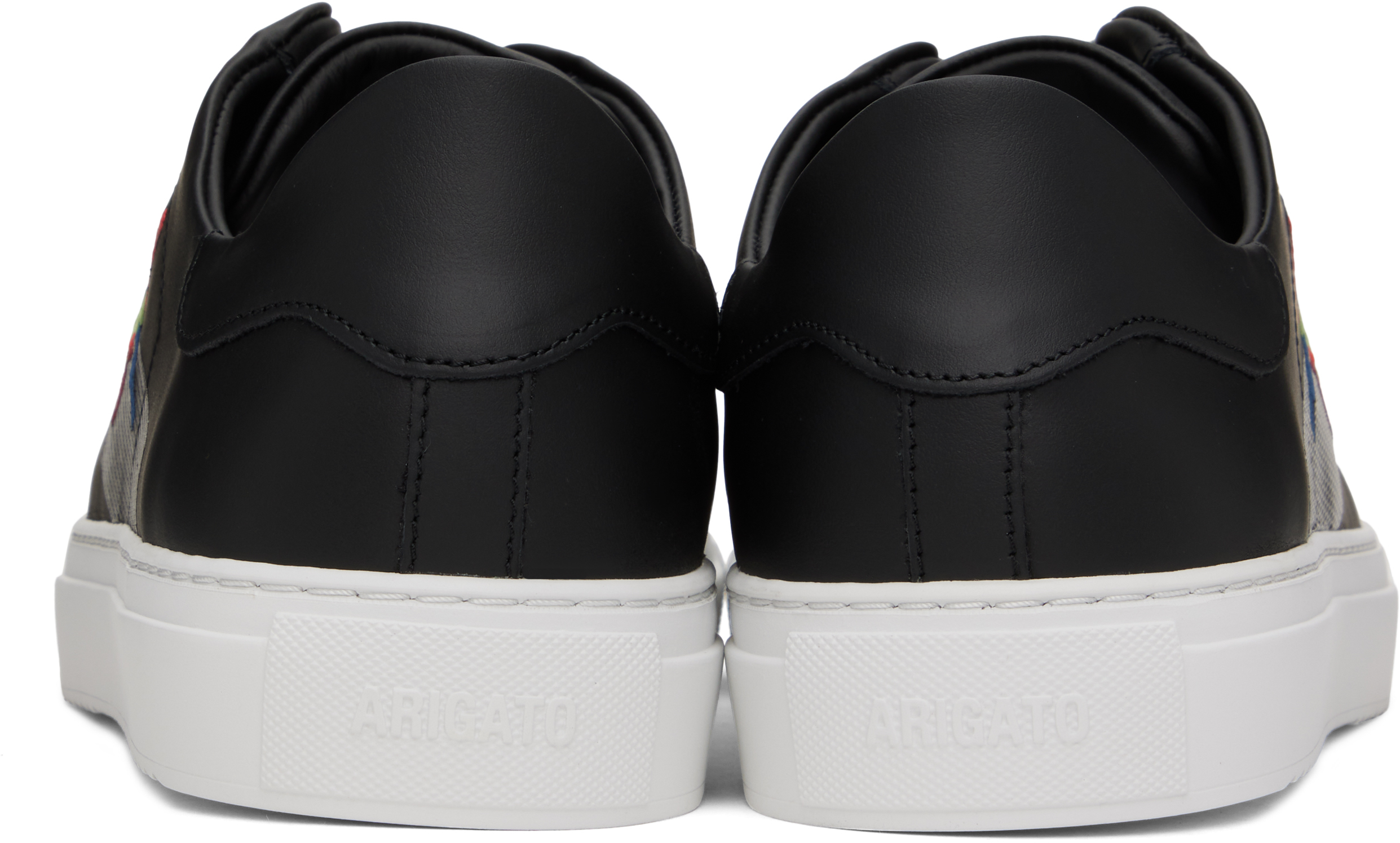 Axel Arigato Clean 180 Bee Bird Sneakers In Black/white