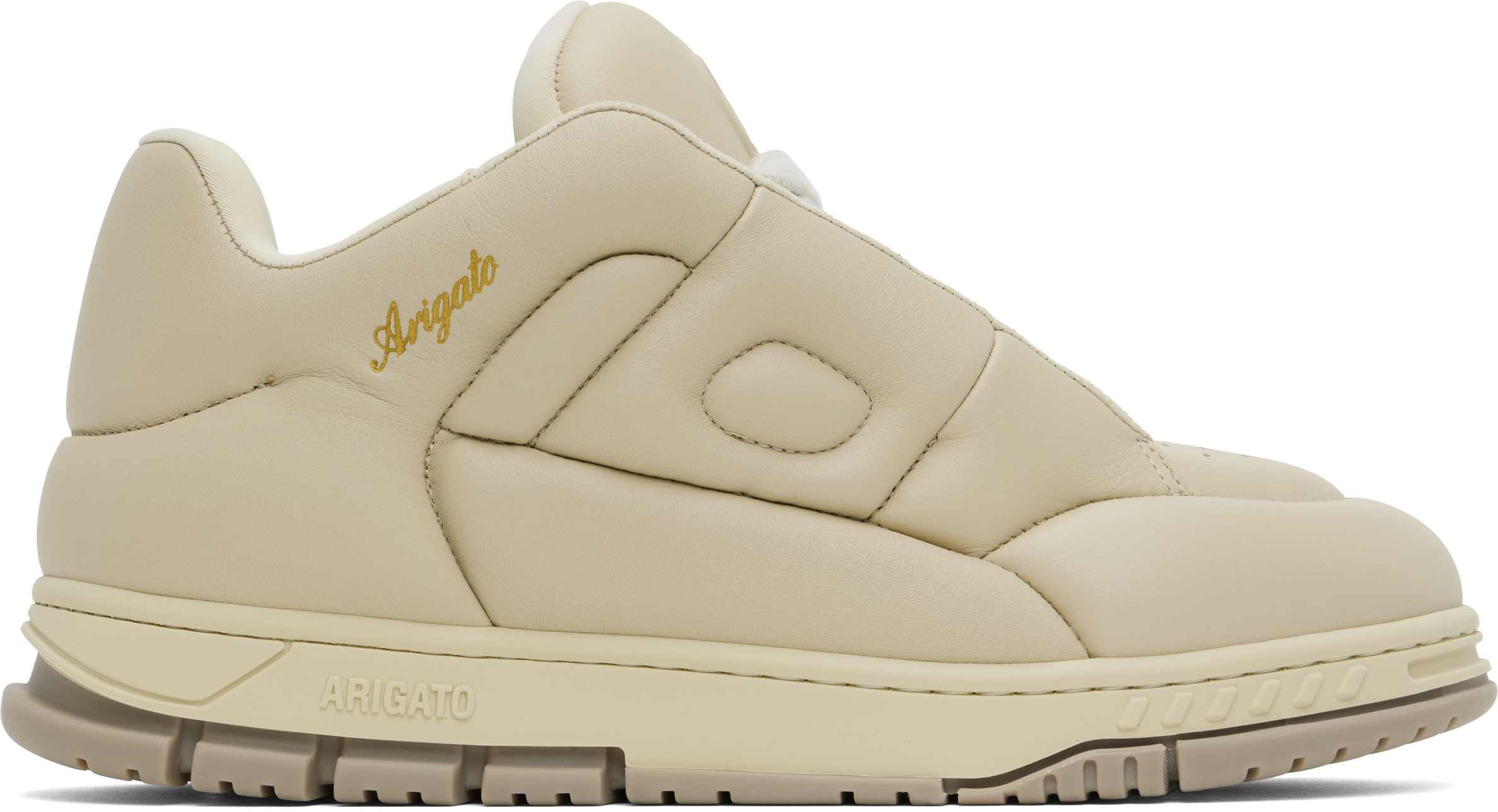 【関税込み】Axel Arigato ベージュ Area Puff Puff スニーカー Beige Area Puff Puff Sneakers by Axel Arigato on Sale
