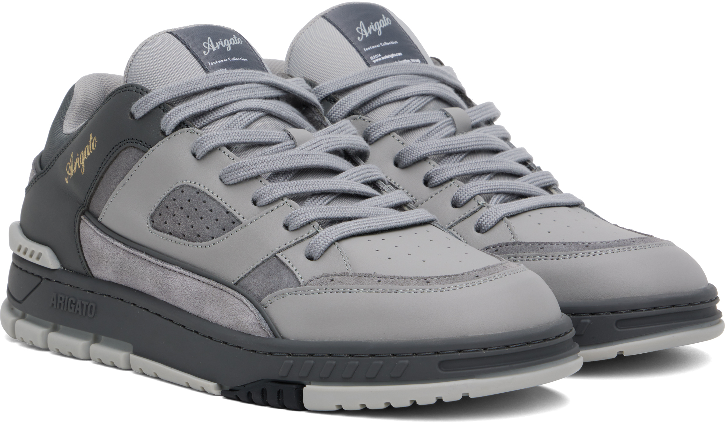 Axel Arigato Area Lo Sneaker In Grey/lt Grey