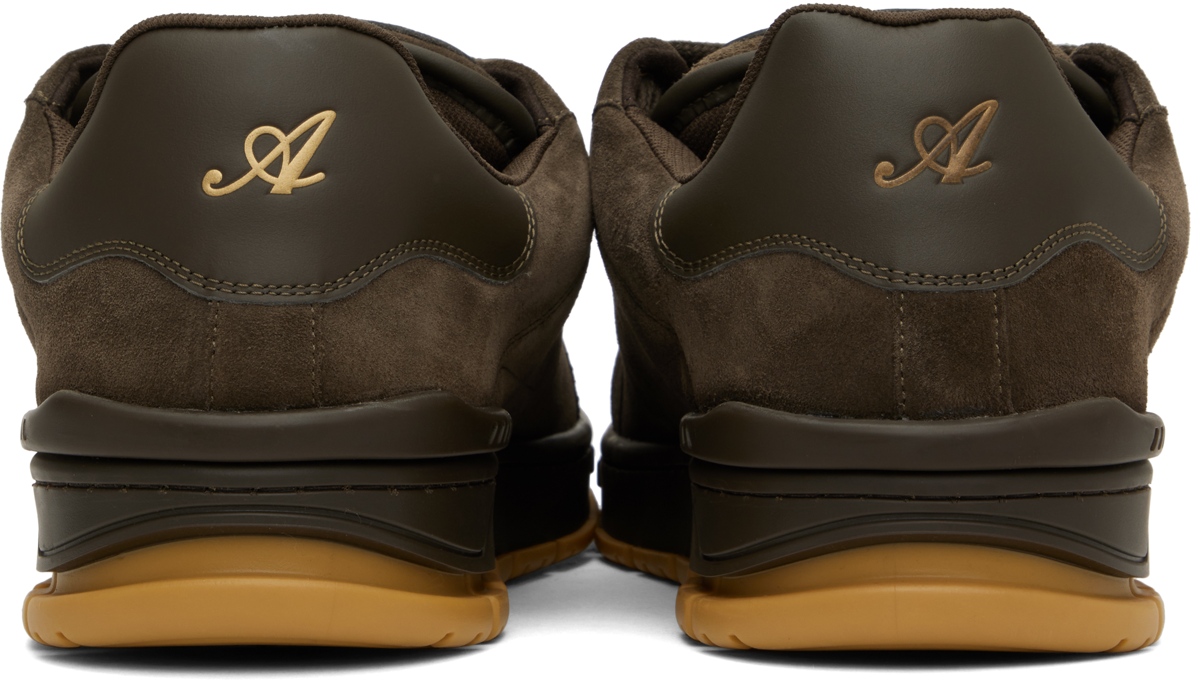 Axel Arigato Lace-up Low-cut Casual Shoes In Dk Brown/gum