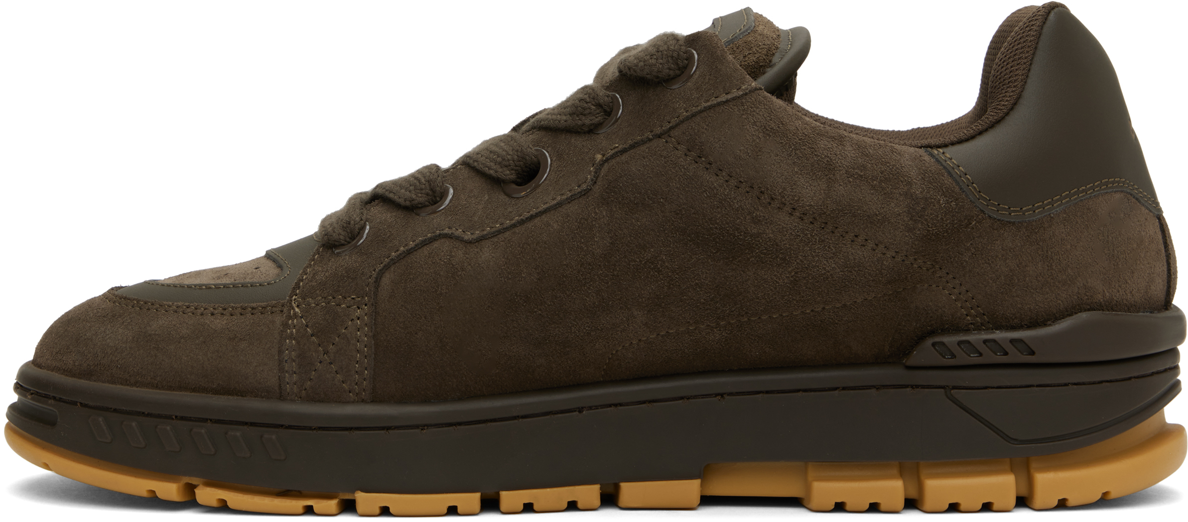 Axel Arigato Lace-up Low-cut Casual Shoes In Dk Brown/gum