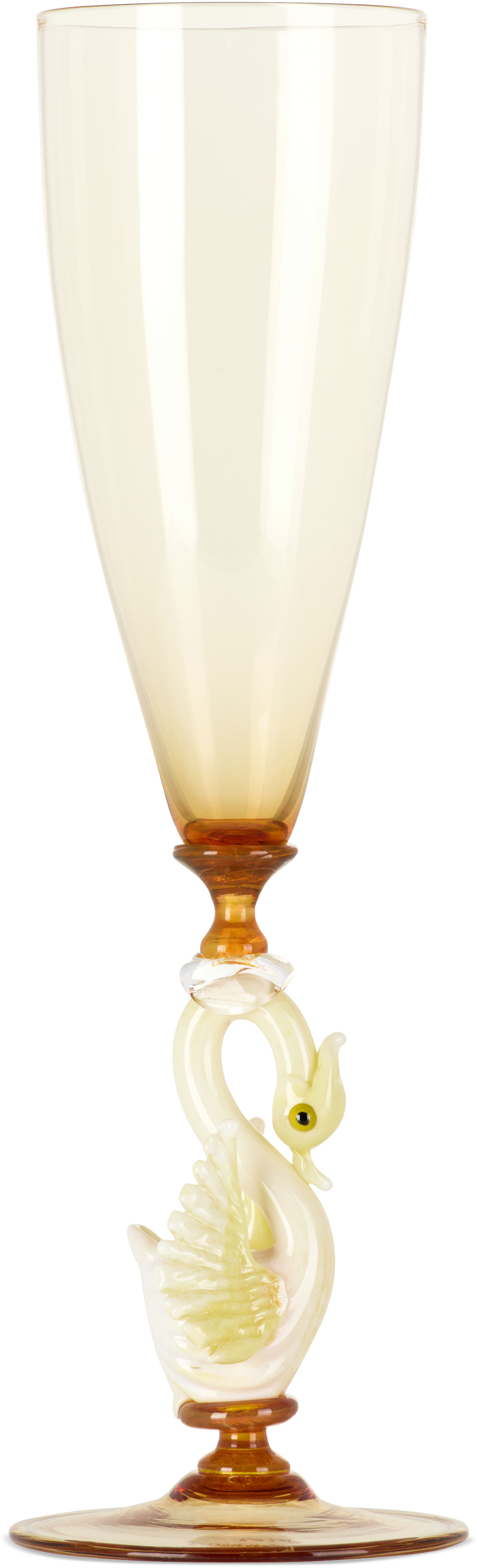 Charlie Larouche-potvin Ssense Exclusive Green Swan Wine Glass In Green
