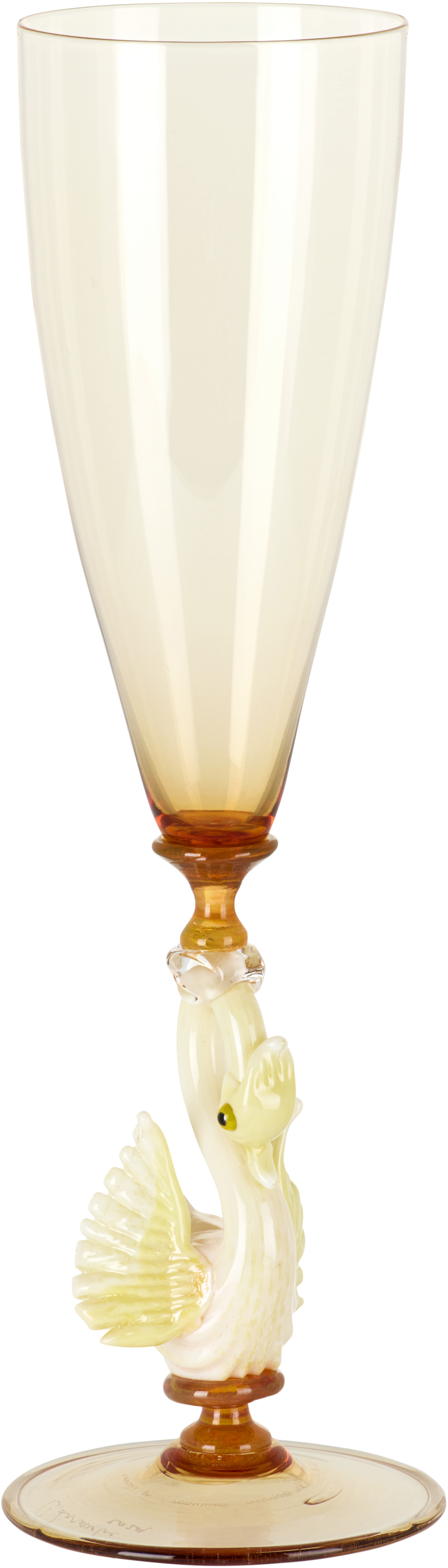 Charlie Larouche-potvin Ssense Exclusive Green Swan Wine Glass In Green