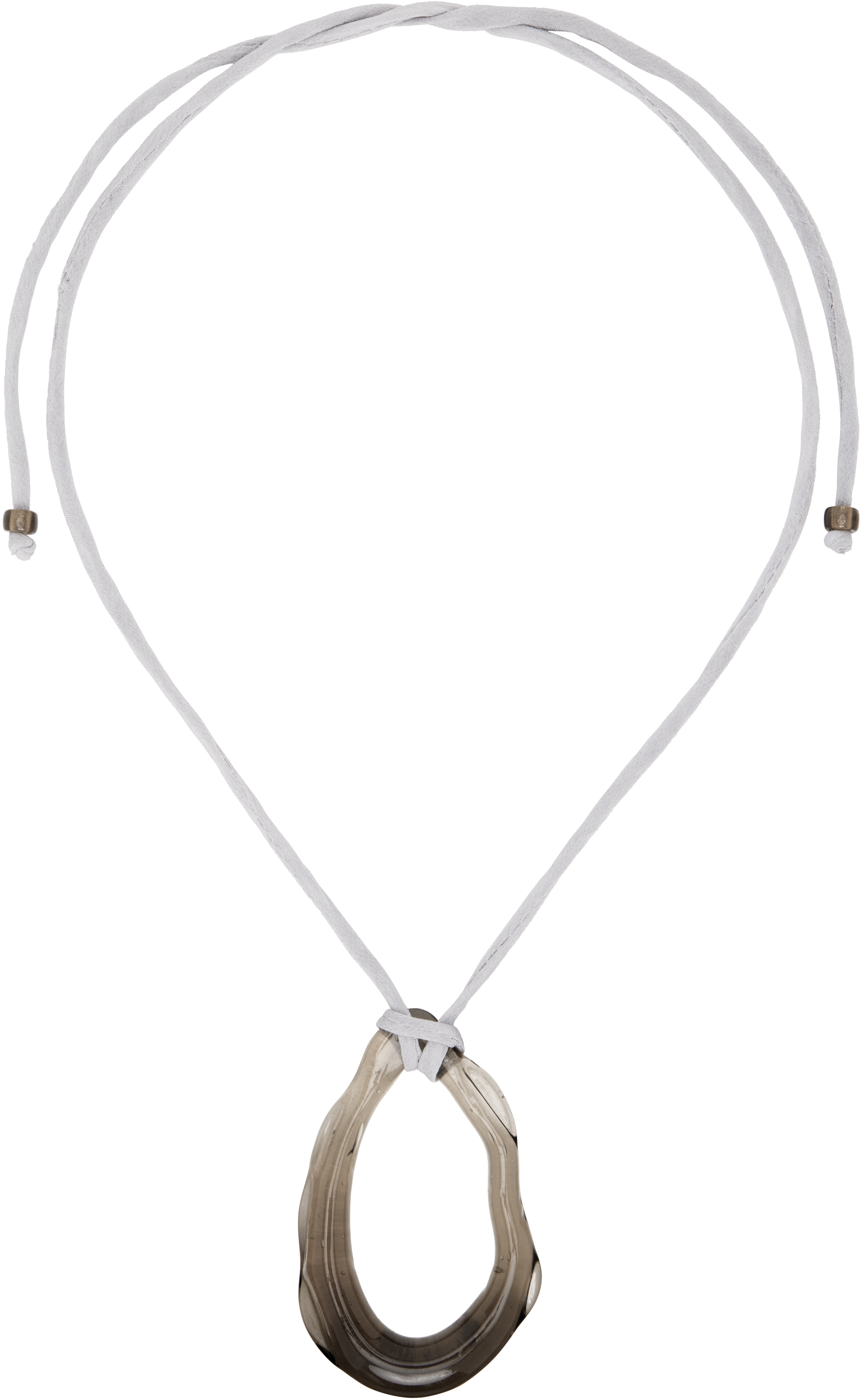 Ayllón Gray Fondre Necklace In Noche