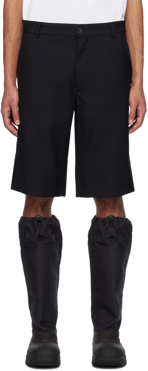 Black Three-Pocket Shorts